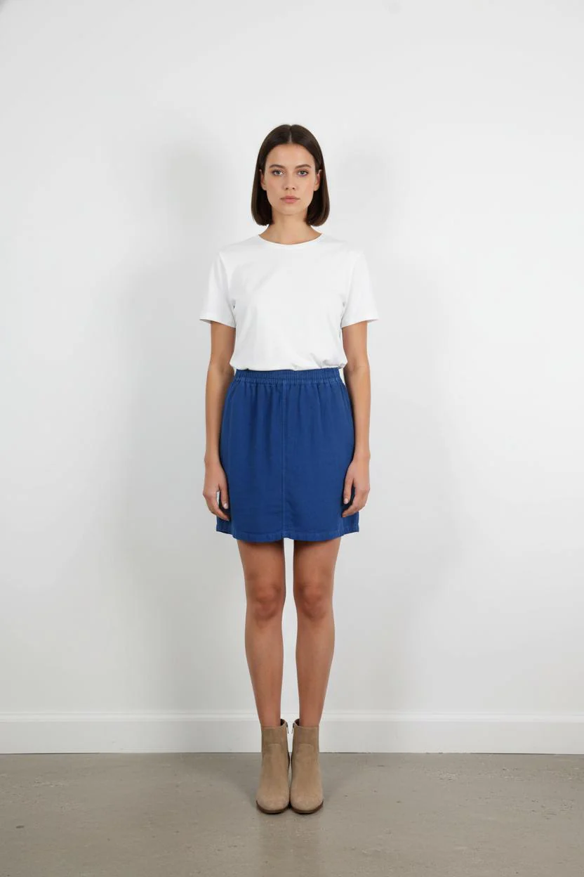 Jupe Courte Bleue - Taille M/38