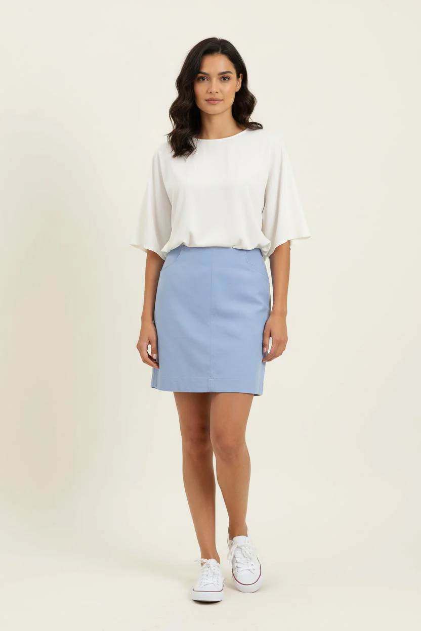 Jupe Courte Bleue - Taille M/38