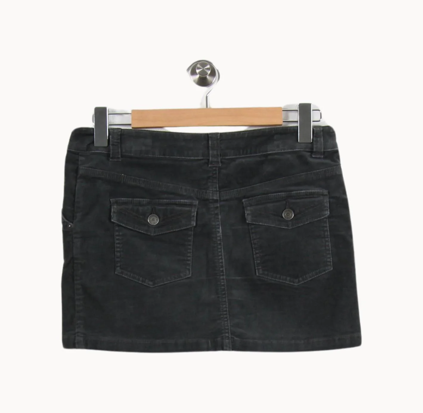 Jupe Courte Grise - Taille S/36 - Image 4