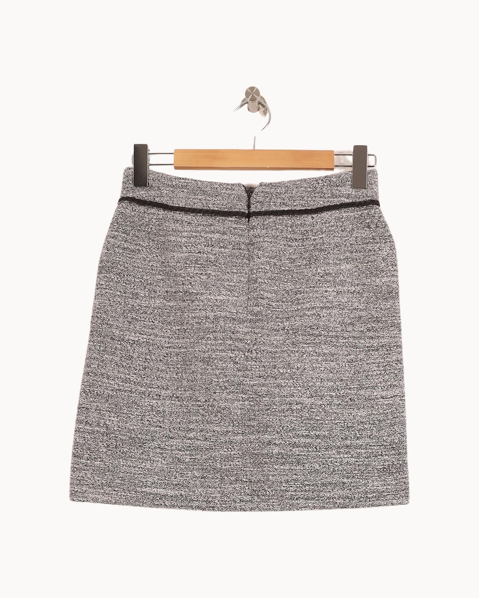Jupe Courte Grise - Taille S/36 - Image 4