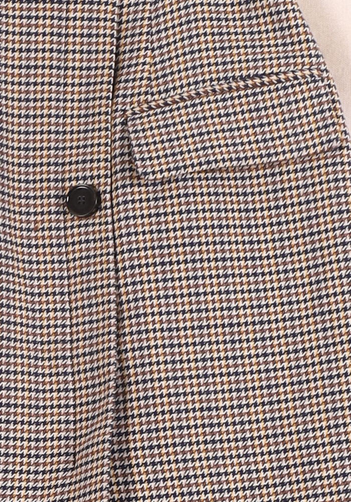 Jupe Courte Jaune et Bleu - Taille S/36 - Image 3