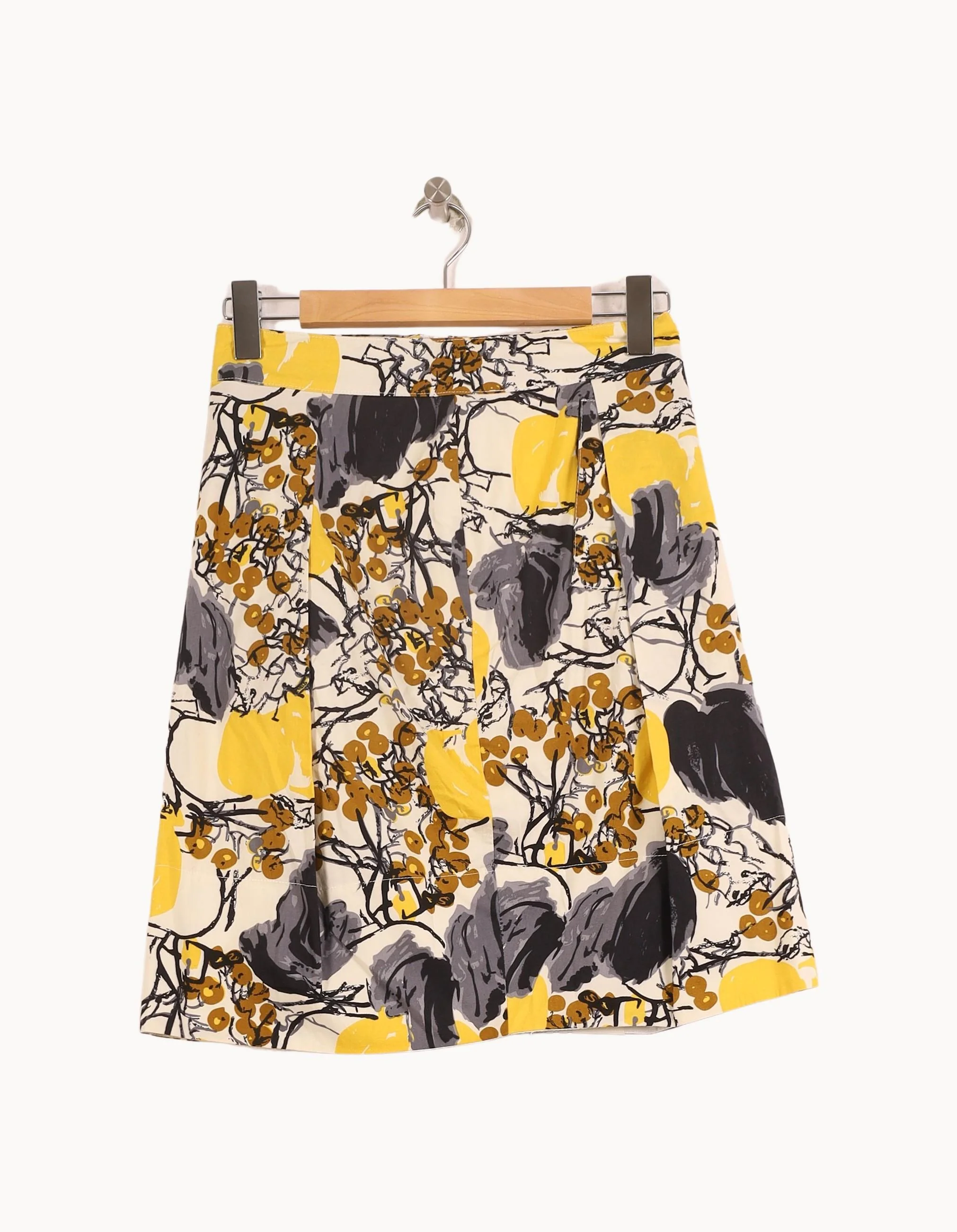 Jupe Courte Jaune et Noire - Taille S/36 - Image 2