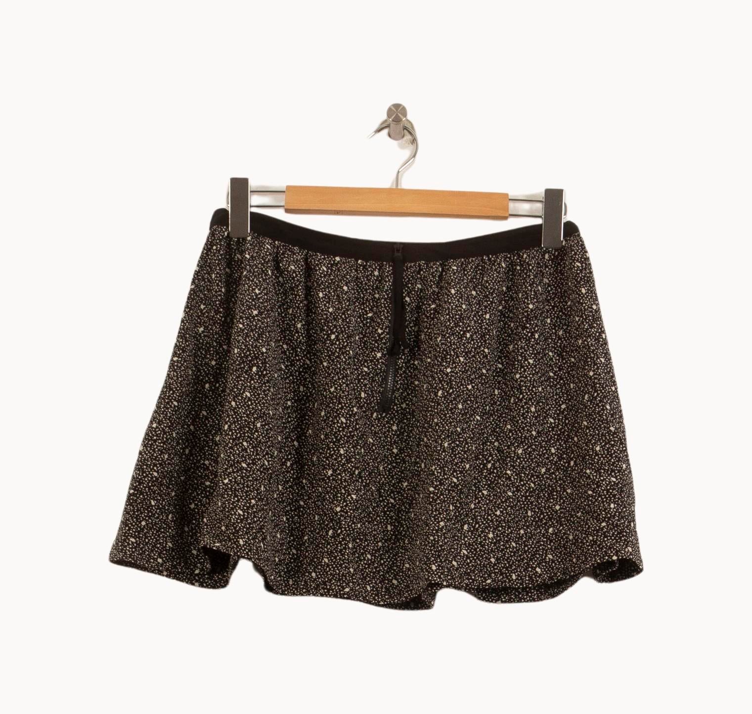 Jupe Courte Noire et Blanche - Taille S/36 - Image 4