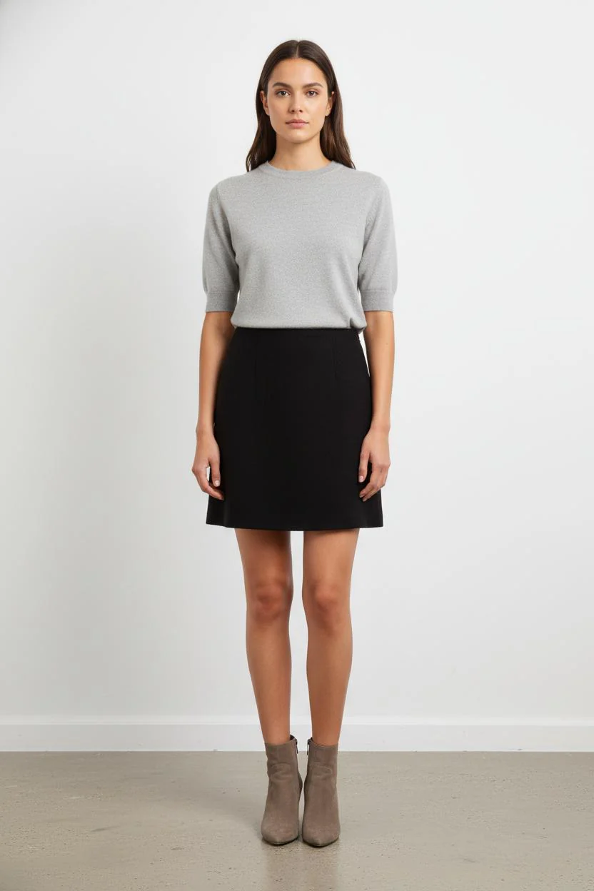 Jupe Courte Noire - Taille L/40