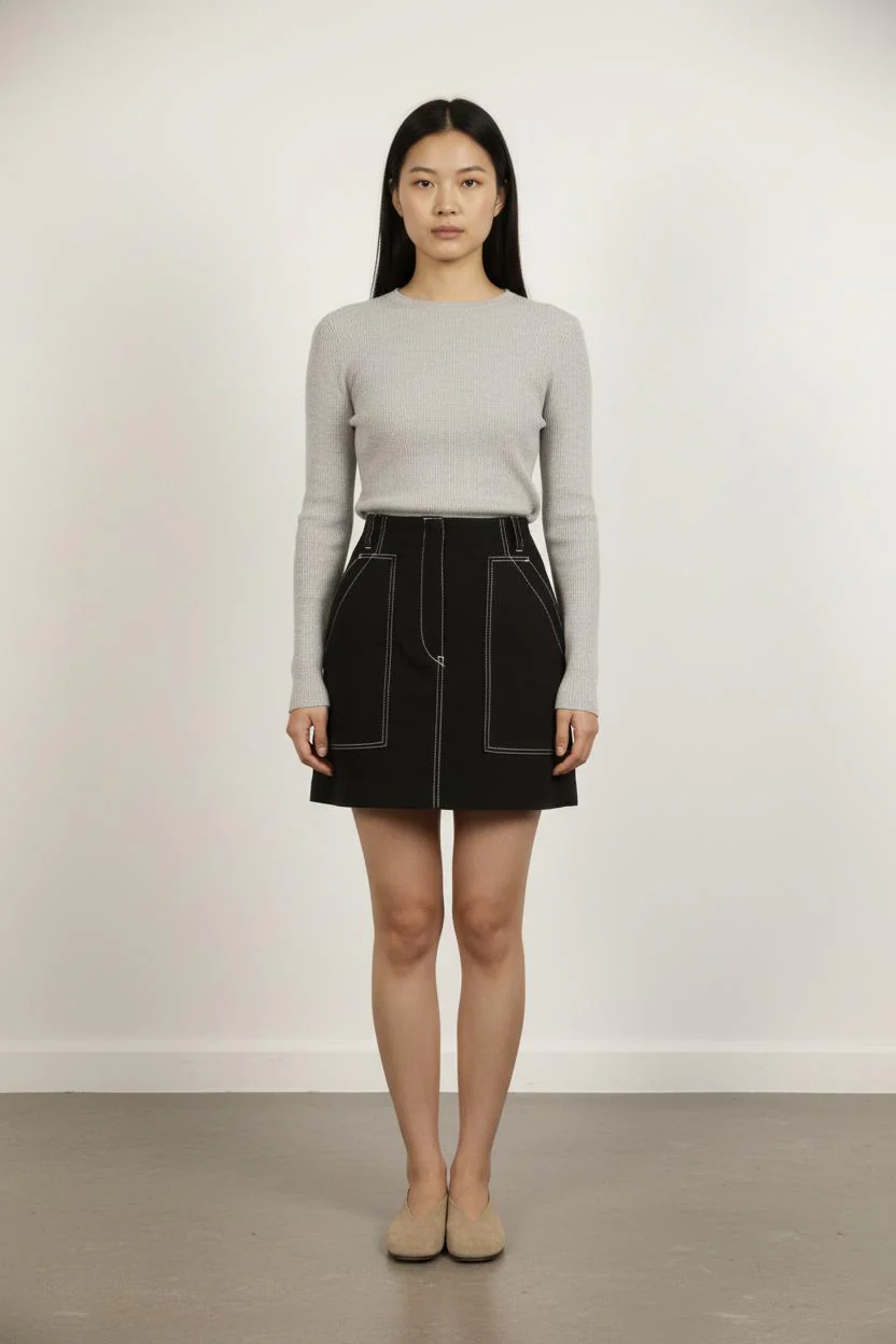 Jupe Courte Noire - Taille M/38