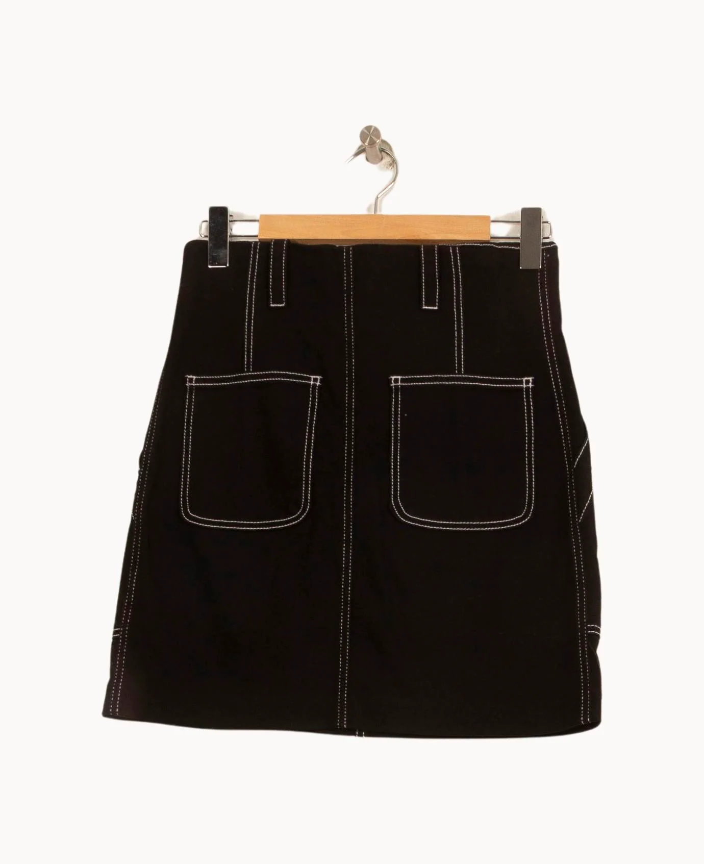 Jupe Courte Noire - Taille M/38 - Image 4