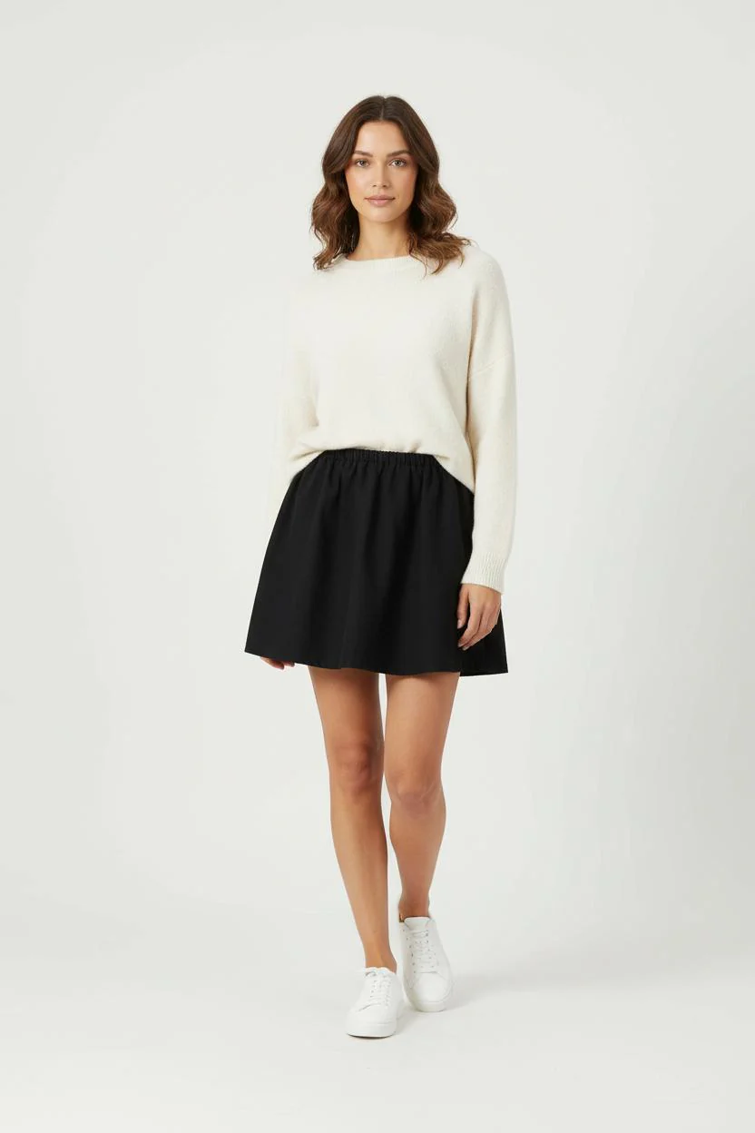 Jupe Courte Noire - Taille M/38