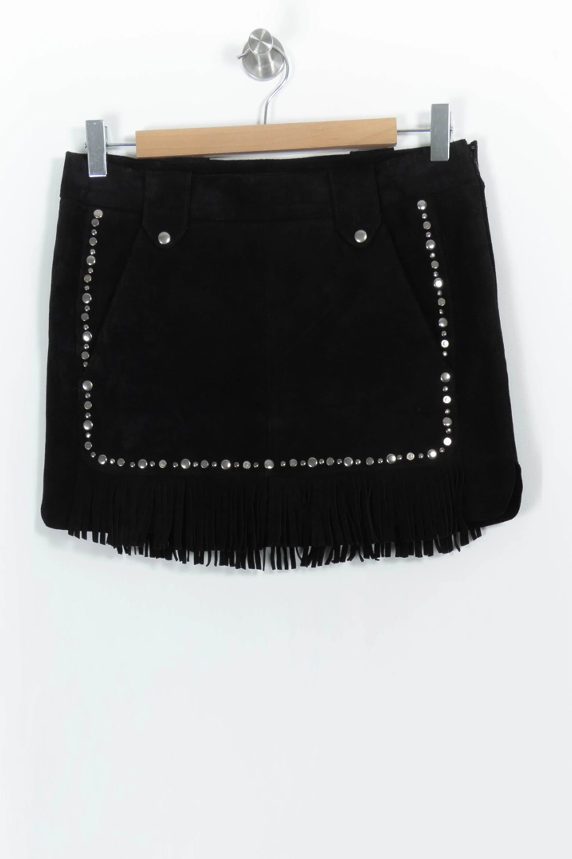 Jupe Courte Noire - Taille S/36 - Image 2