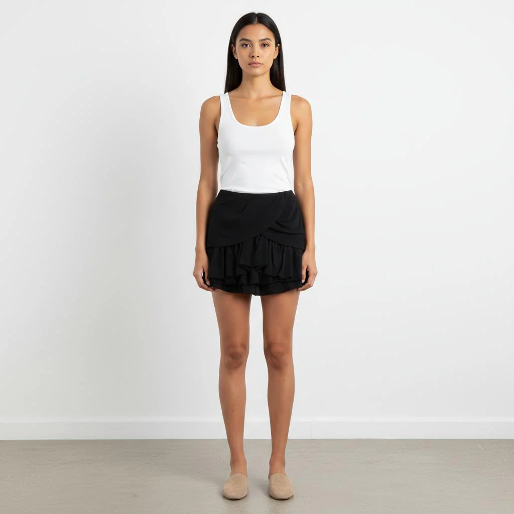 Jupe Courte Noire - Taille S/36