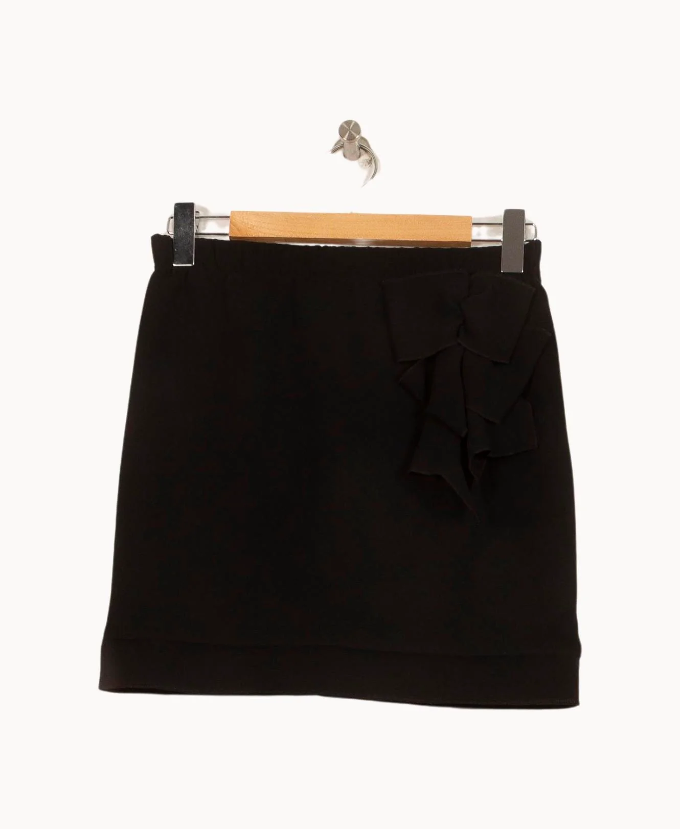 Jupe Courte Noire - Taille S/36 - Image 2