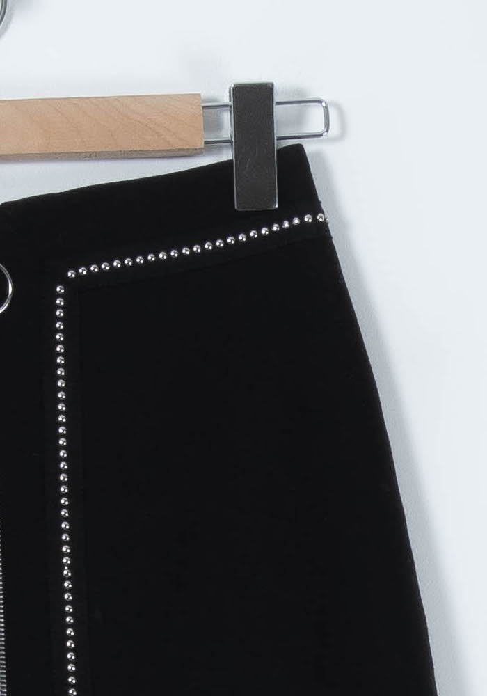 Jupe Courte Noire - Taille S/36 - Image 3