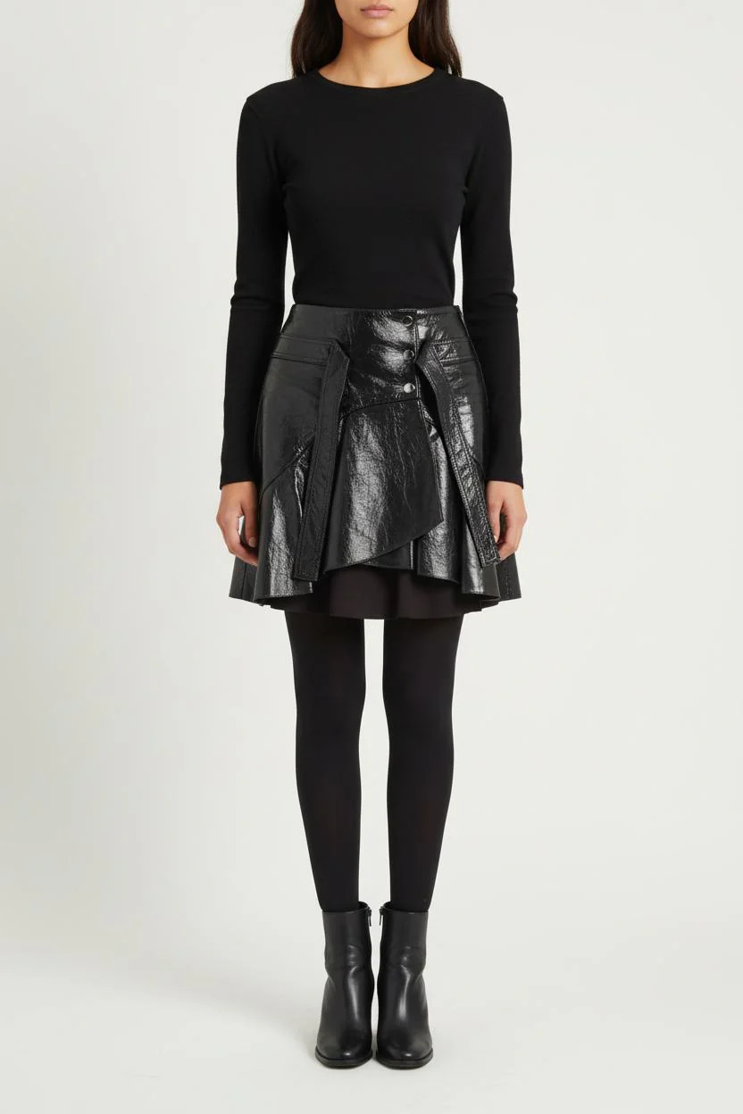 Jupe Courte Noire - Taille XS/34