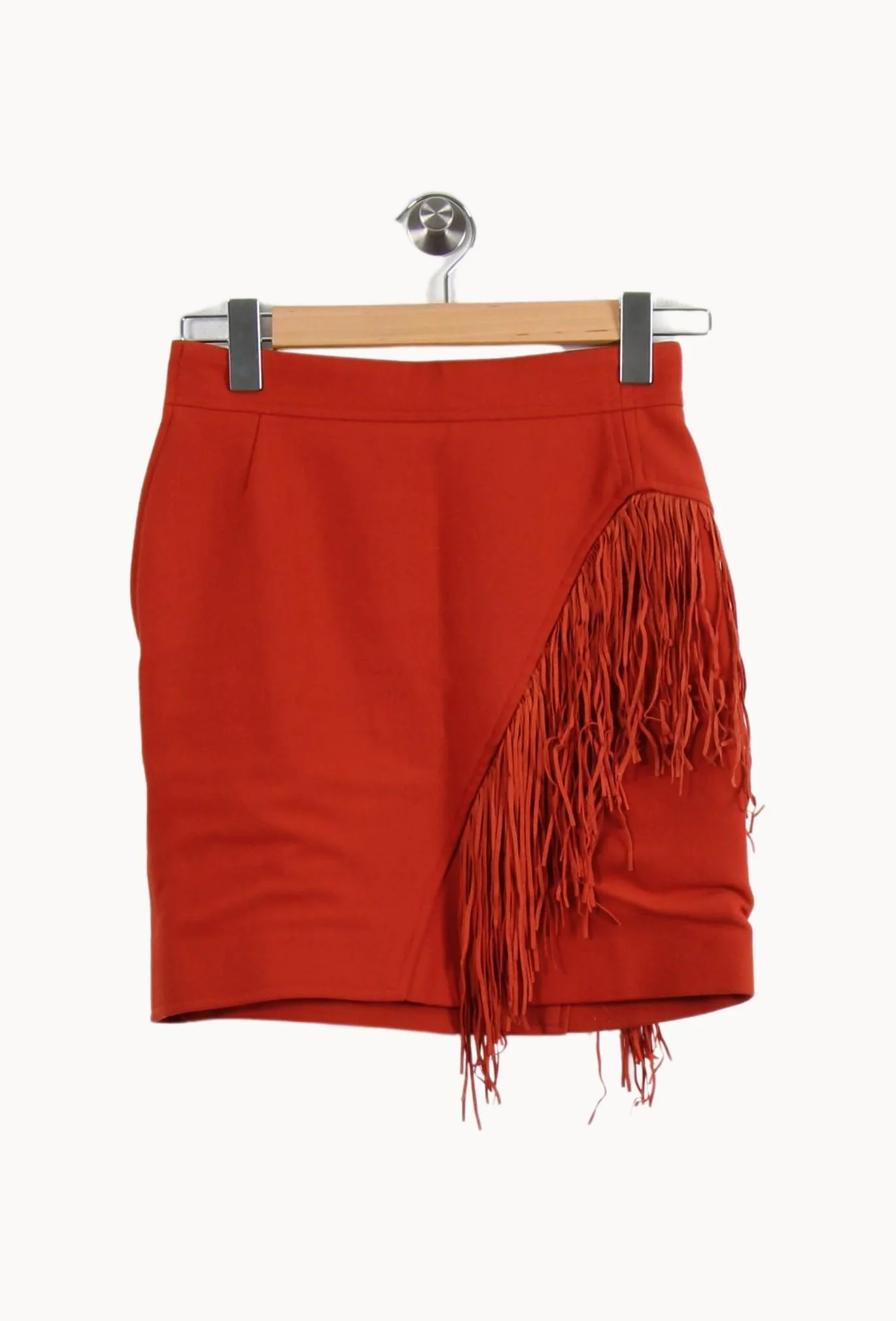 Jupe Courte Orange - Taille S/36 - Image 2