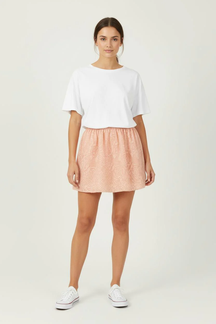 Jupe Courte Orange - Taille S/36