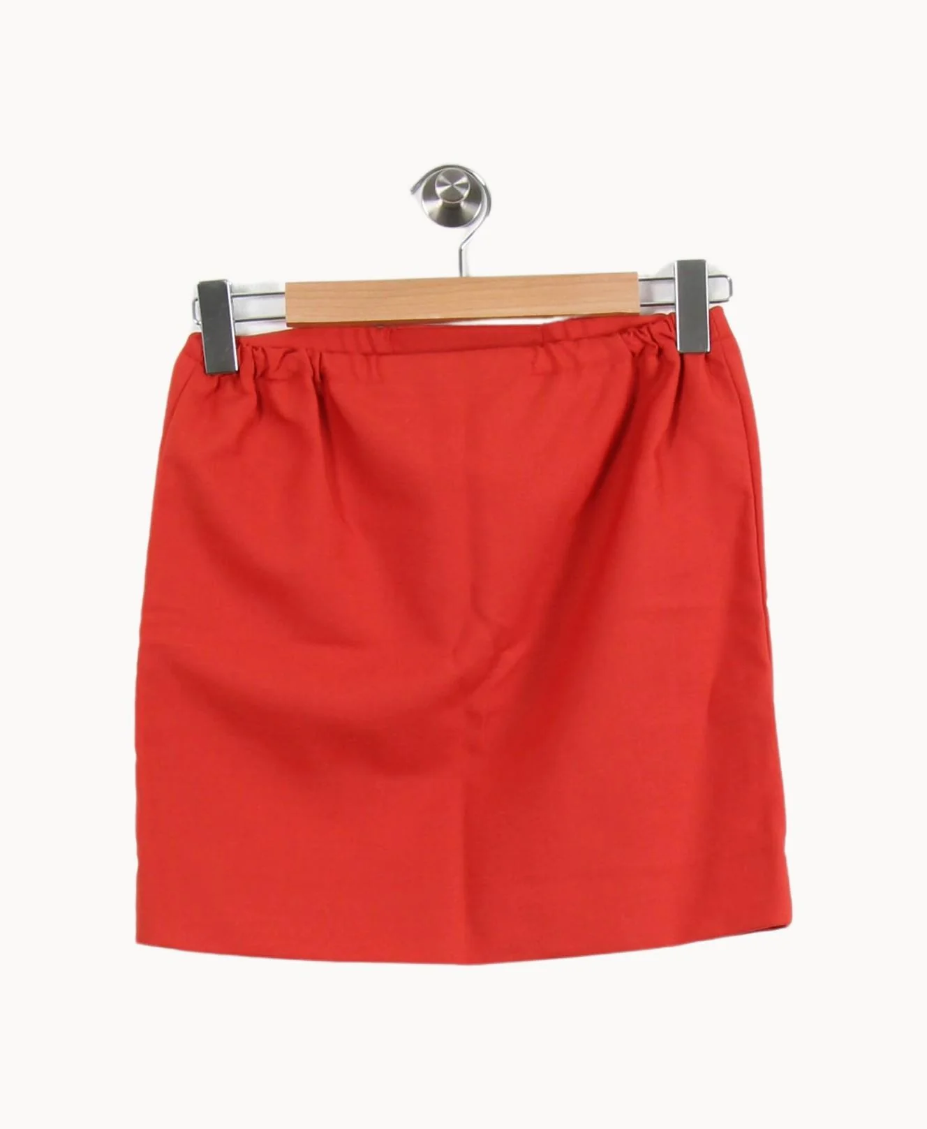 Jupe Courte Rouge - Taille S/36 - Image 4