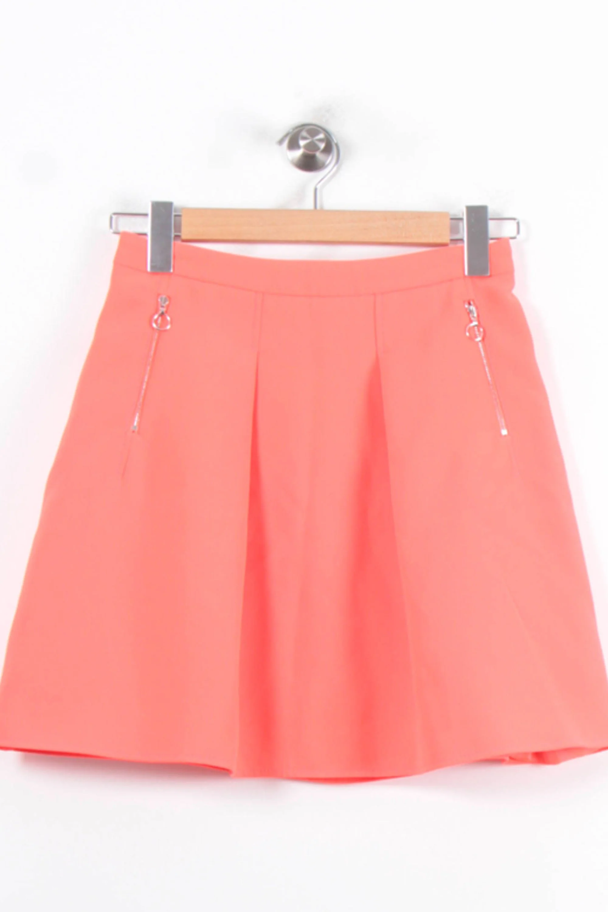 Jupe Courte Rouge - Taille S/36 - Image 2