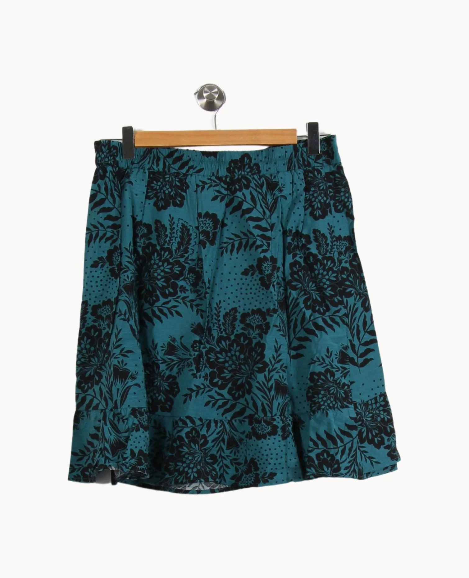Jupe Courte Verte et Noire - Taille L/40 - Image 2