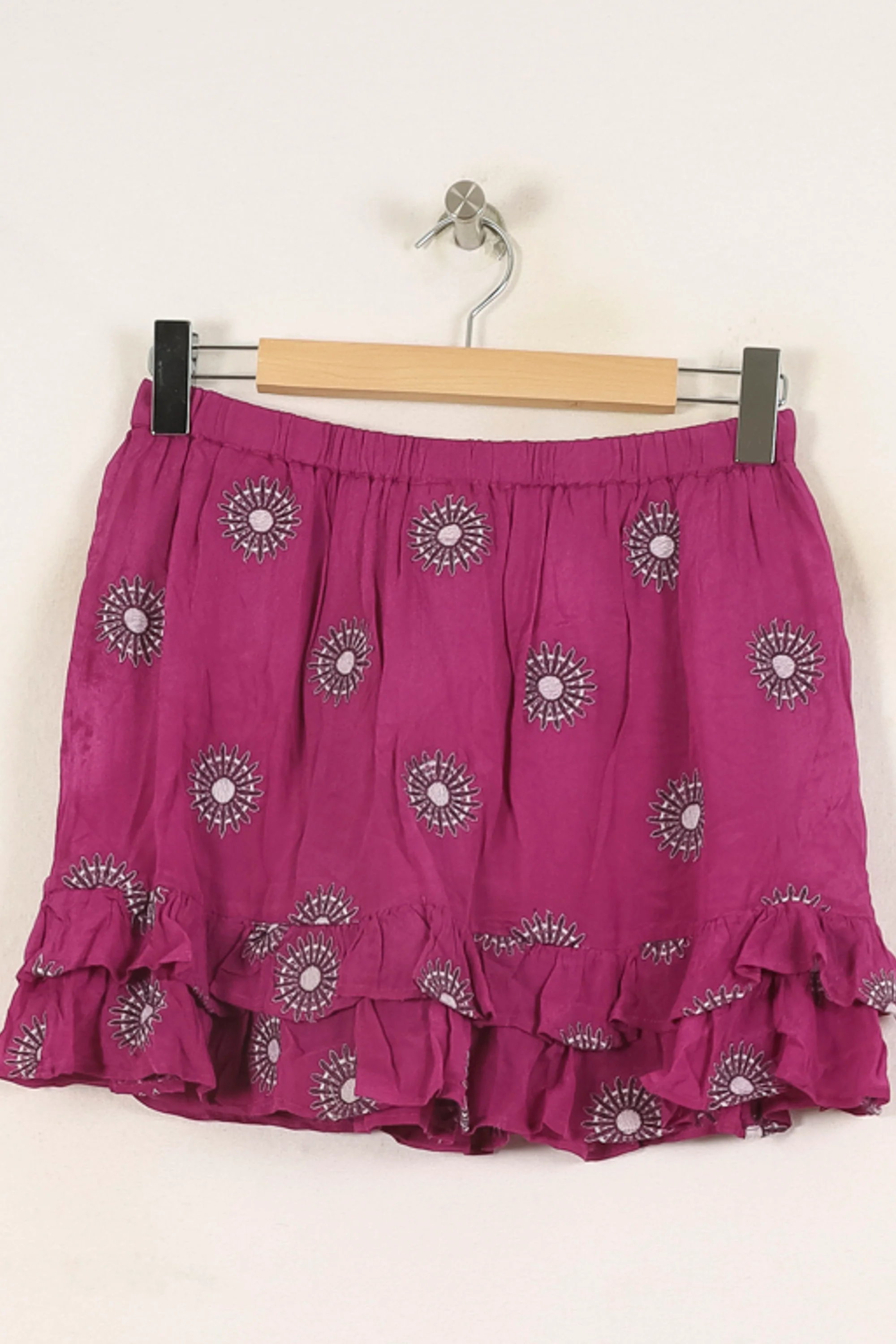 Jupe Courte Violette - Taille S/36 - Image 4