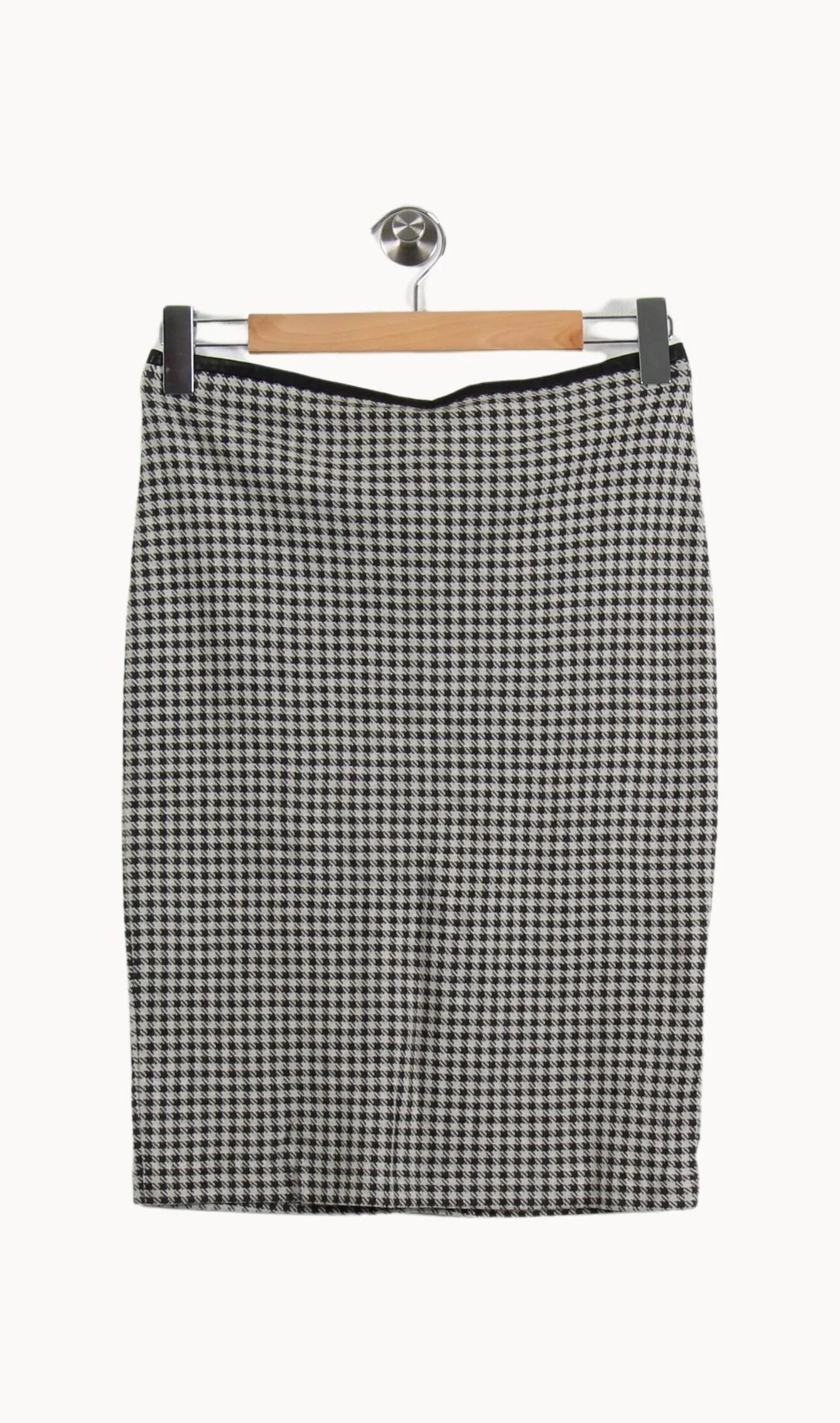 Jupe Crayon Grise et Noire - Taille L/40 - Image 2
