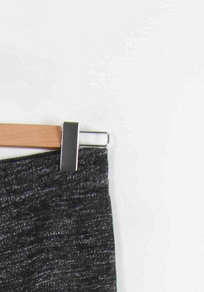 Jupe Crayon Grise - Taille M/38 - Image 3