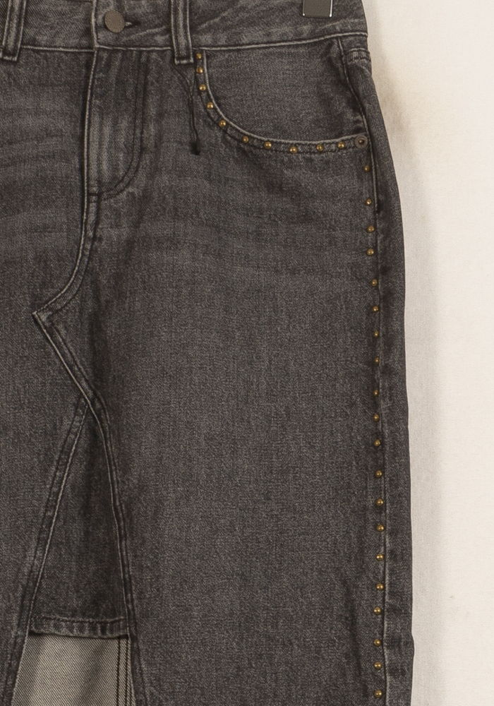 Jupe Crayon Grise - Taille S/36 - Image 3