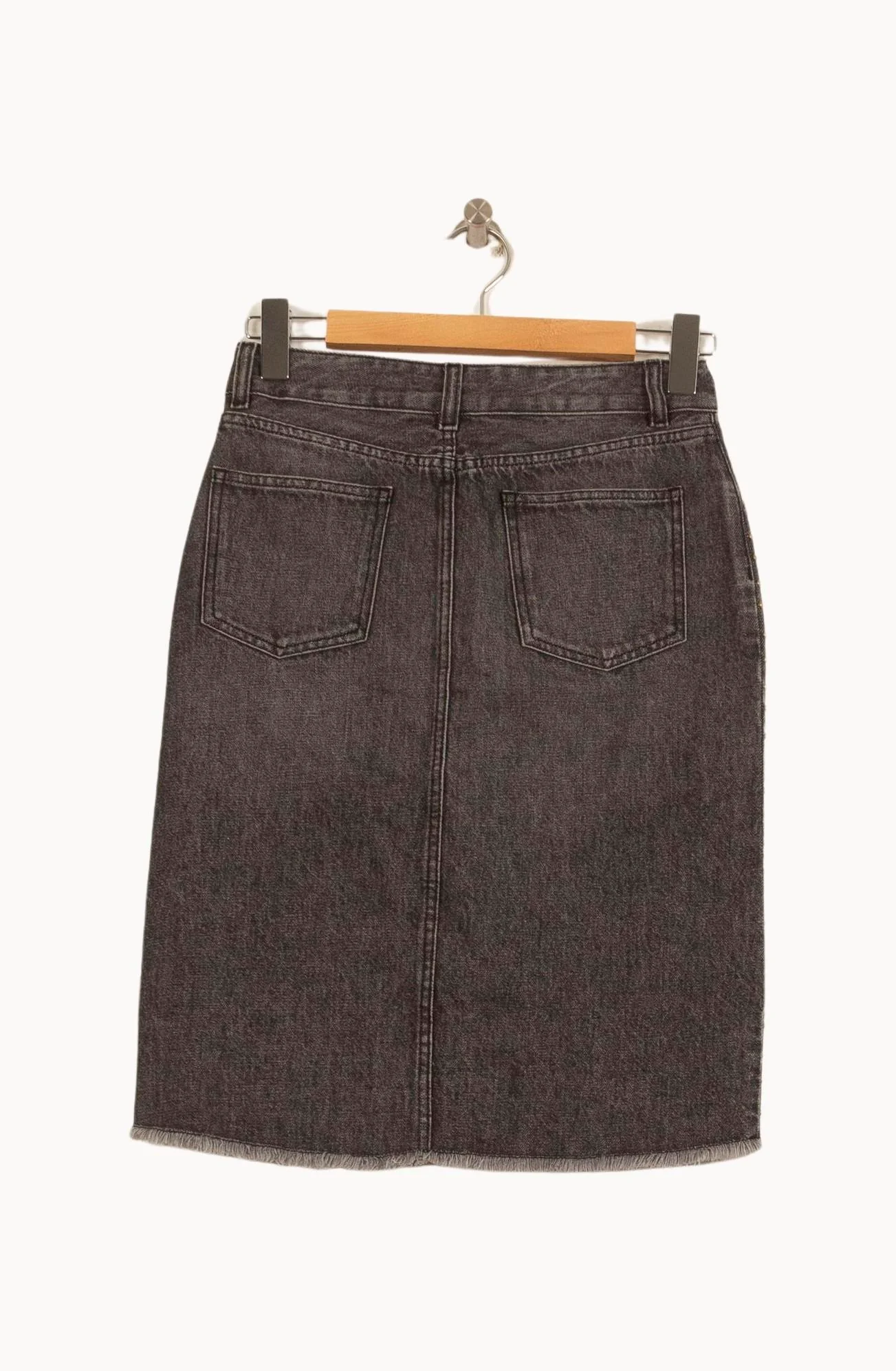 Jupe Crayon Grise - Taille S/36 - Image 4