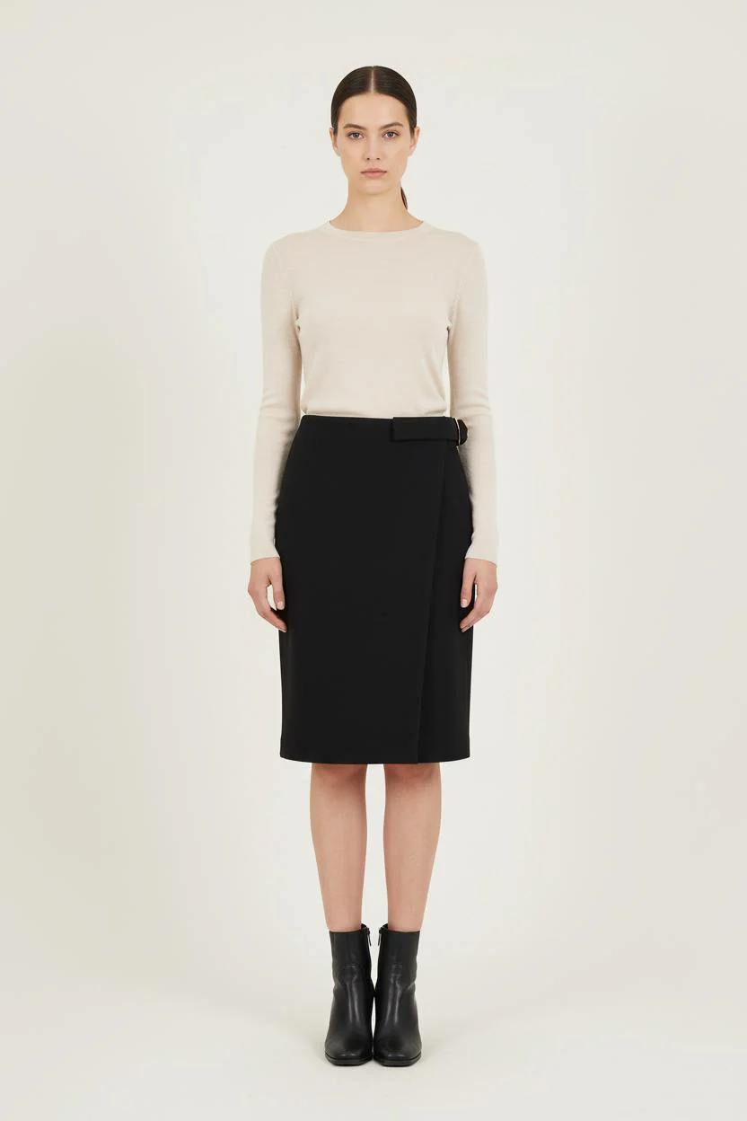 Jupe Crayon Noire - Taille S/36