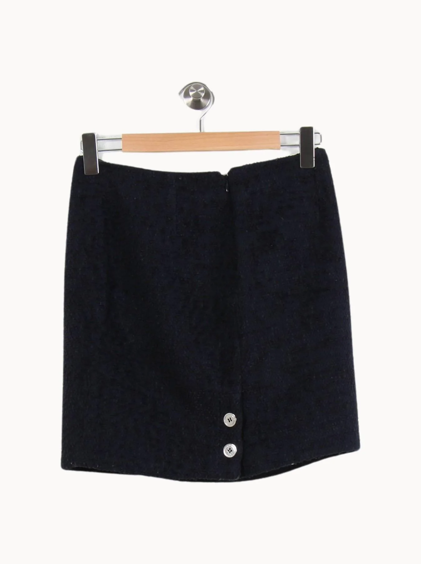 Jupe Droite Bleue - Taille M/38 - Image 4