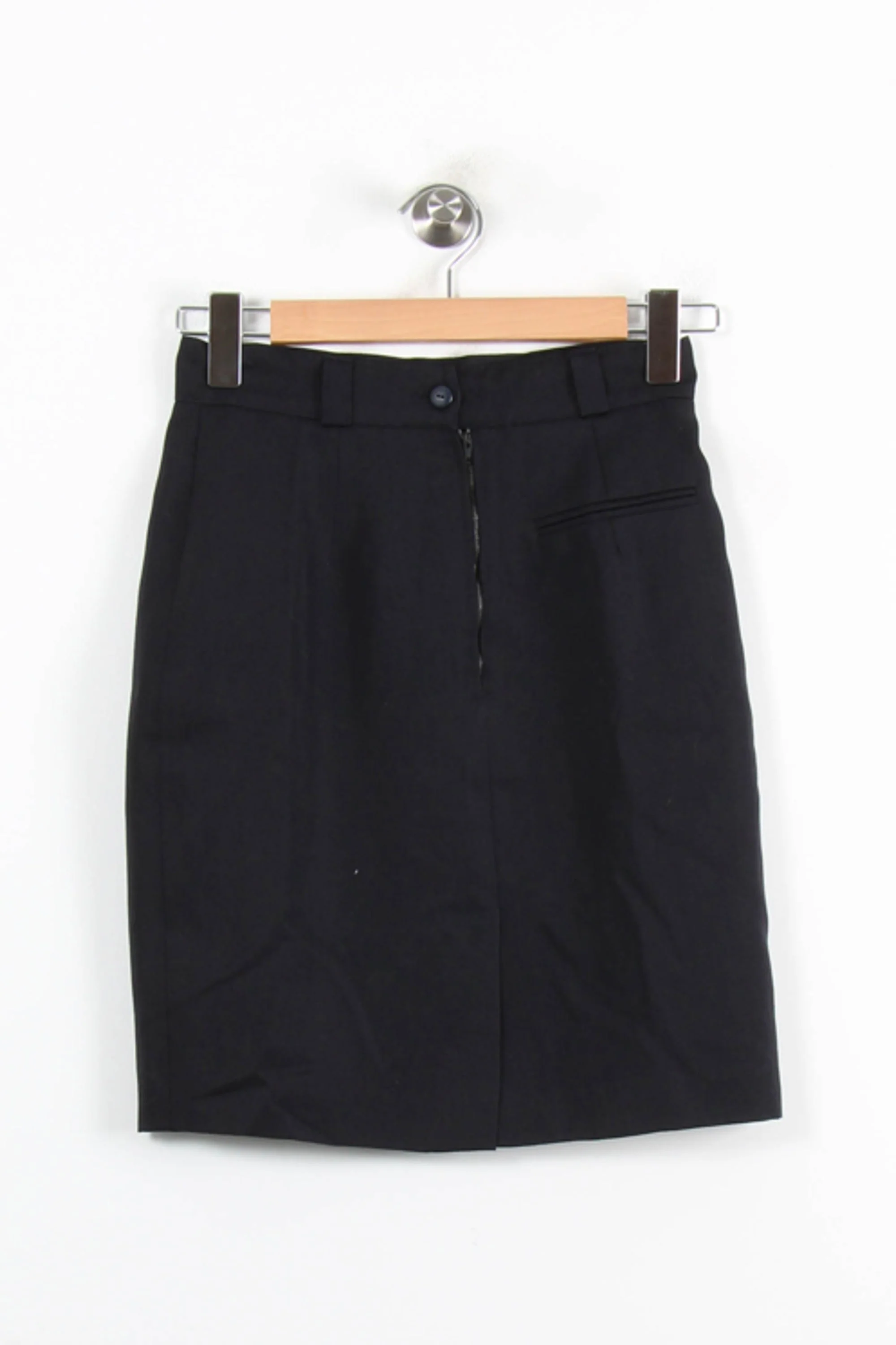 Jupe Droite Bleue - Taille S/36 - Image 2