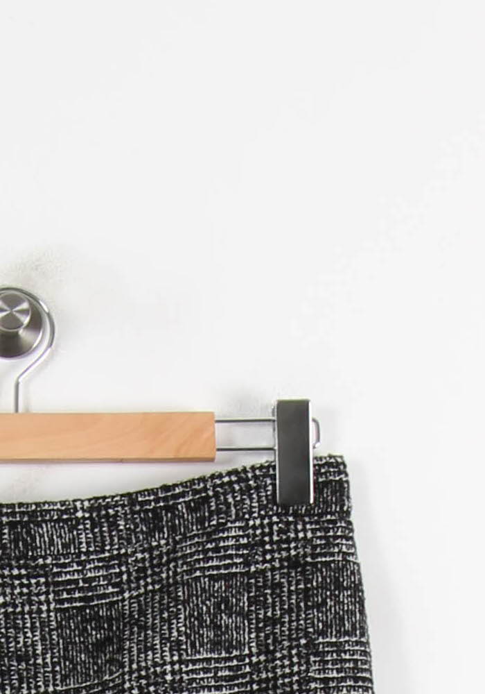 Jupe Droite Grise - Taille M/38 - Image 3