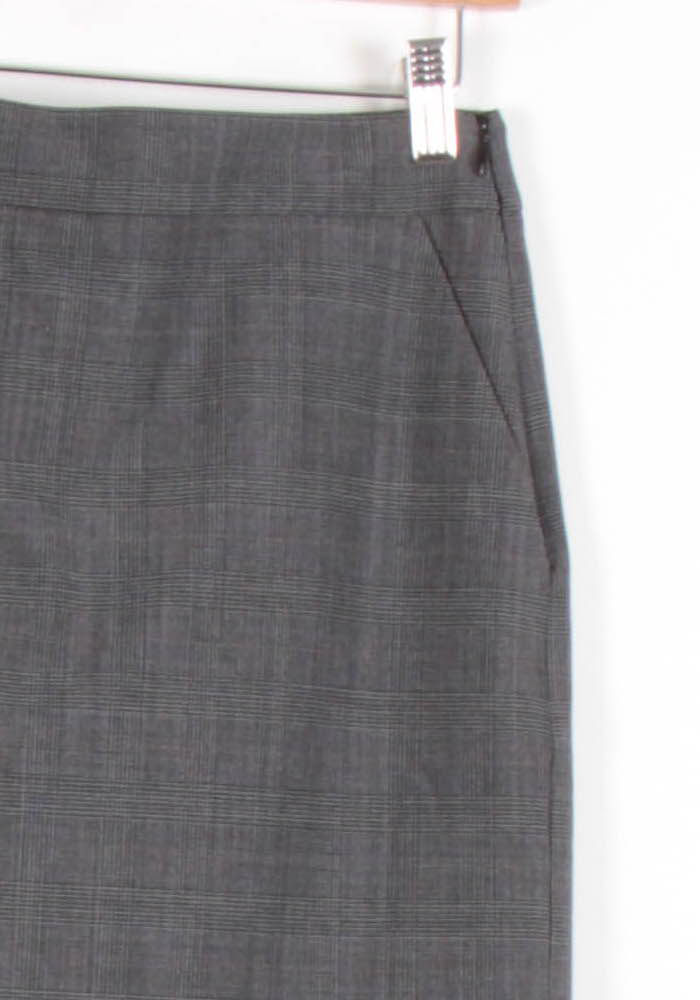 Jupe Droite Grise - Taille S/36 - Image 3