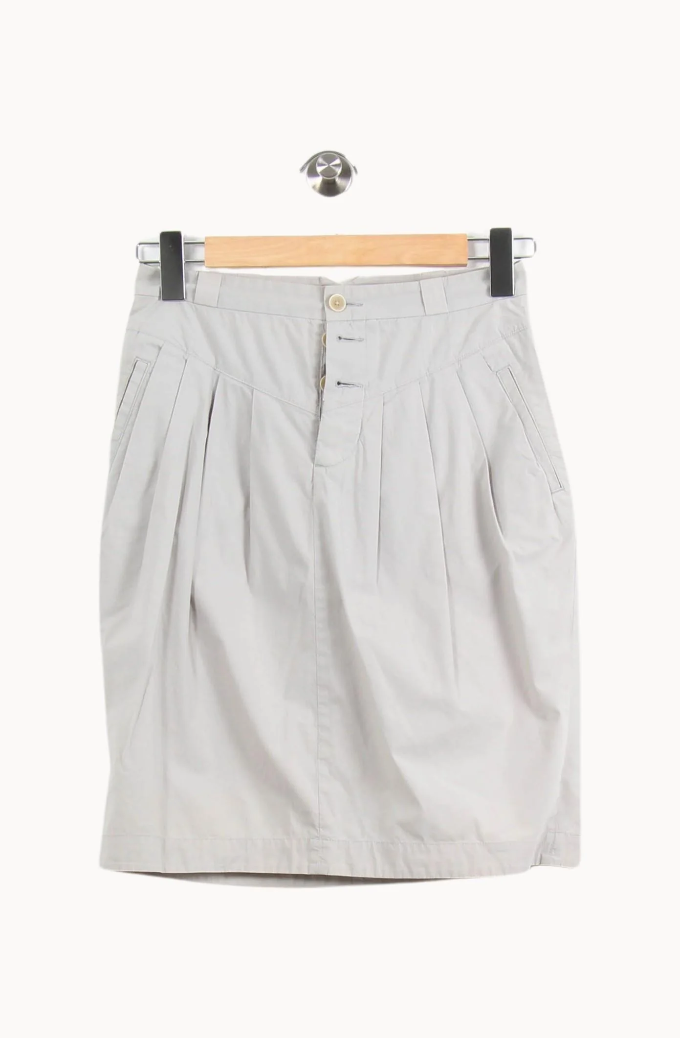 Jupe Droite Grise - Taille XS/34 - Image 2