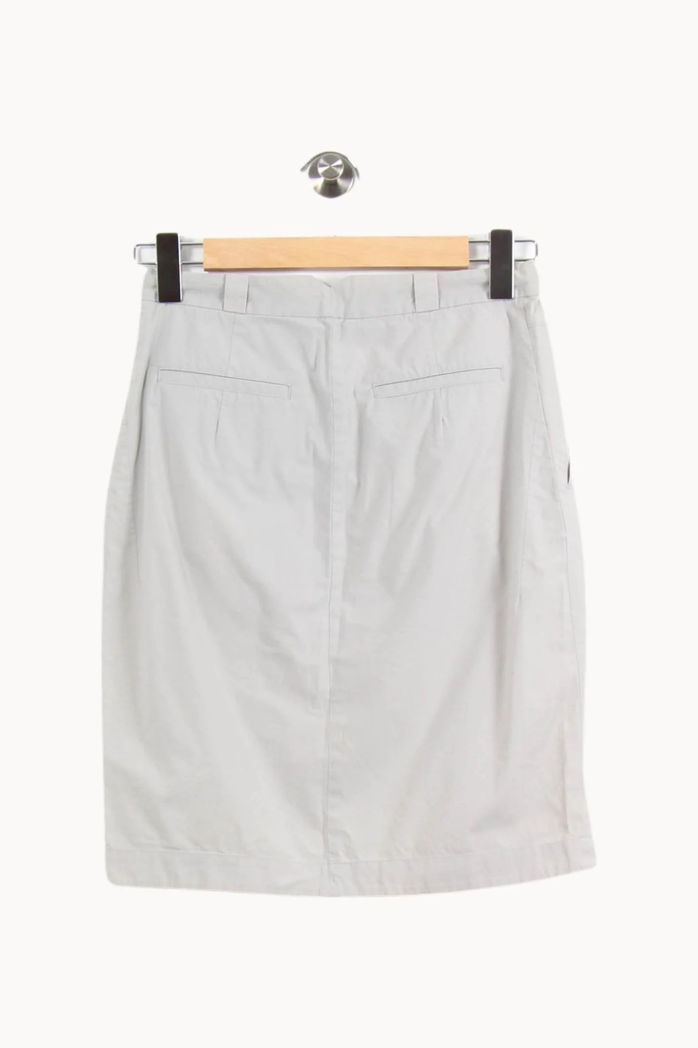 Jupe Droite Grise - Taille XS/34 - Image 4