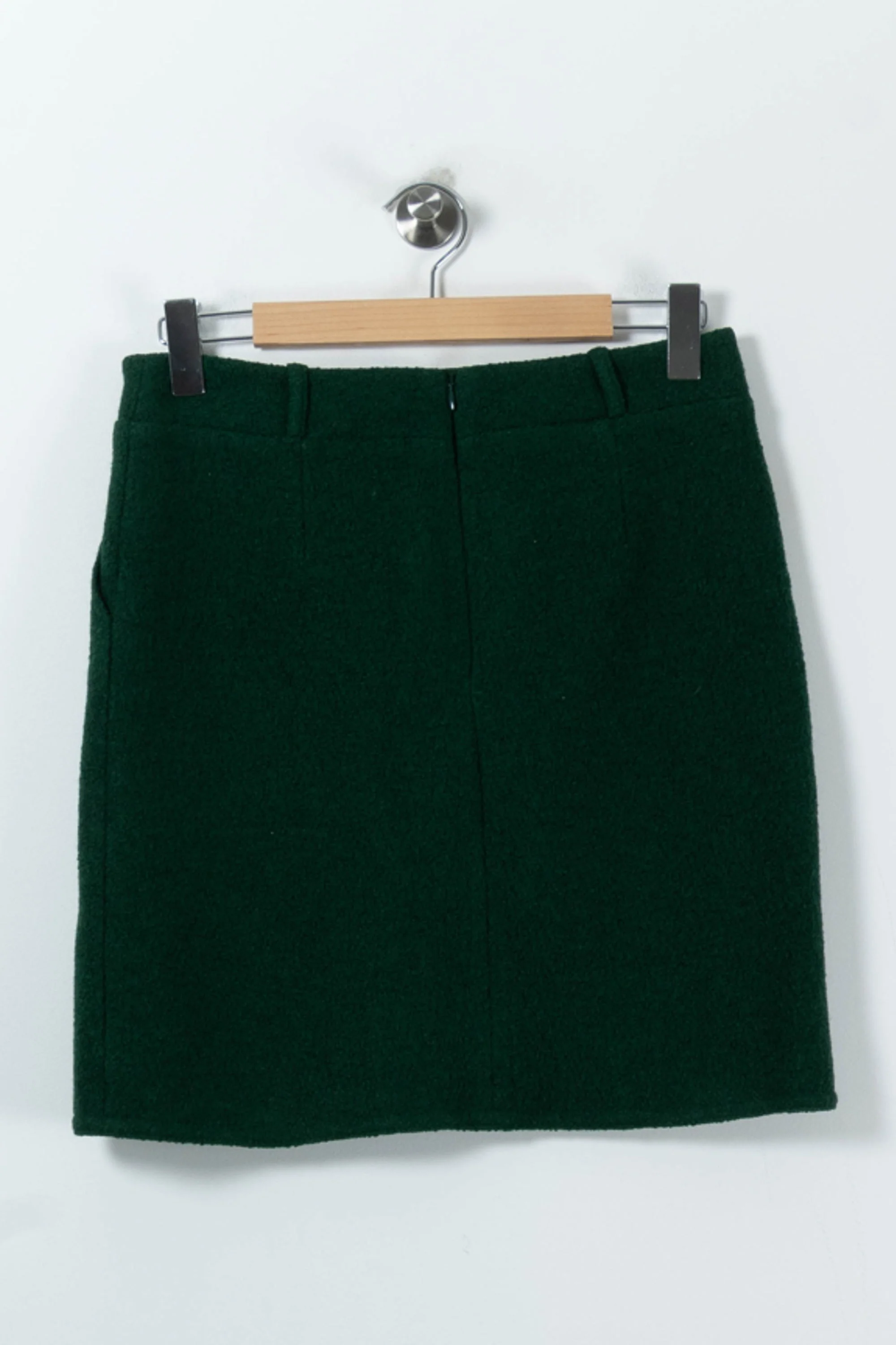 Jupe Droite Verte - Taille M/38 - Image 4