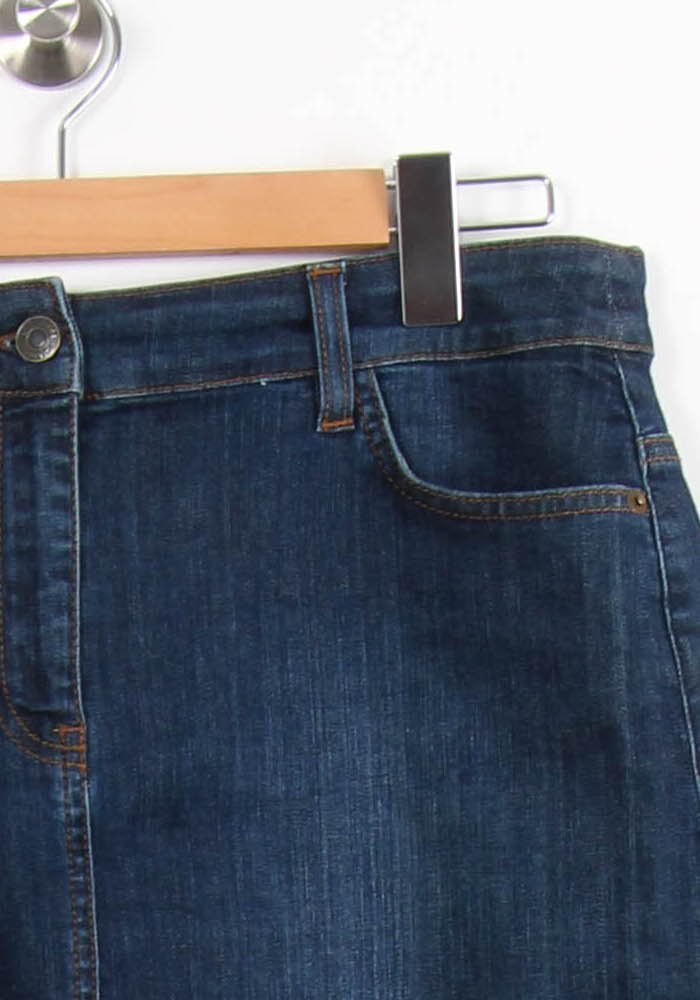Jupe en Jean Bleu - Taille L/40 - Image 3