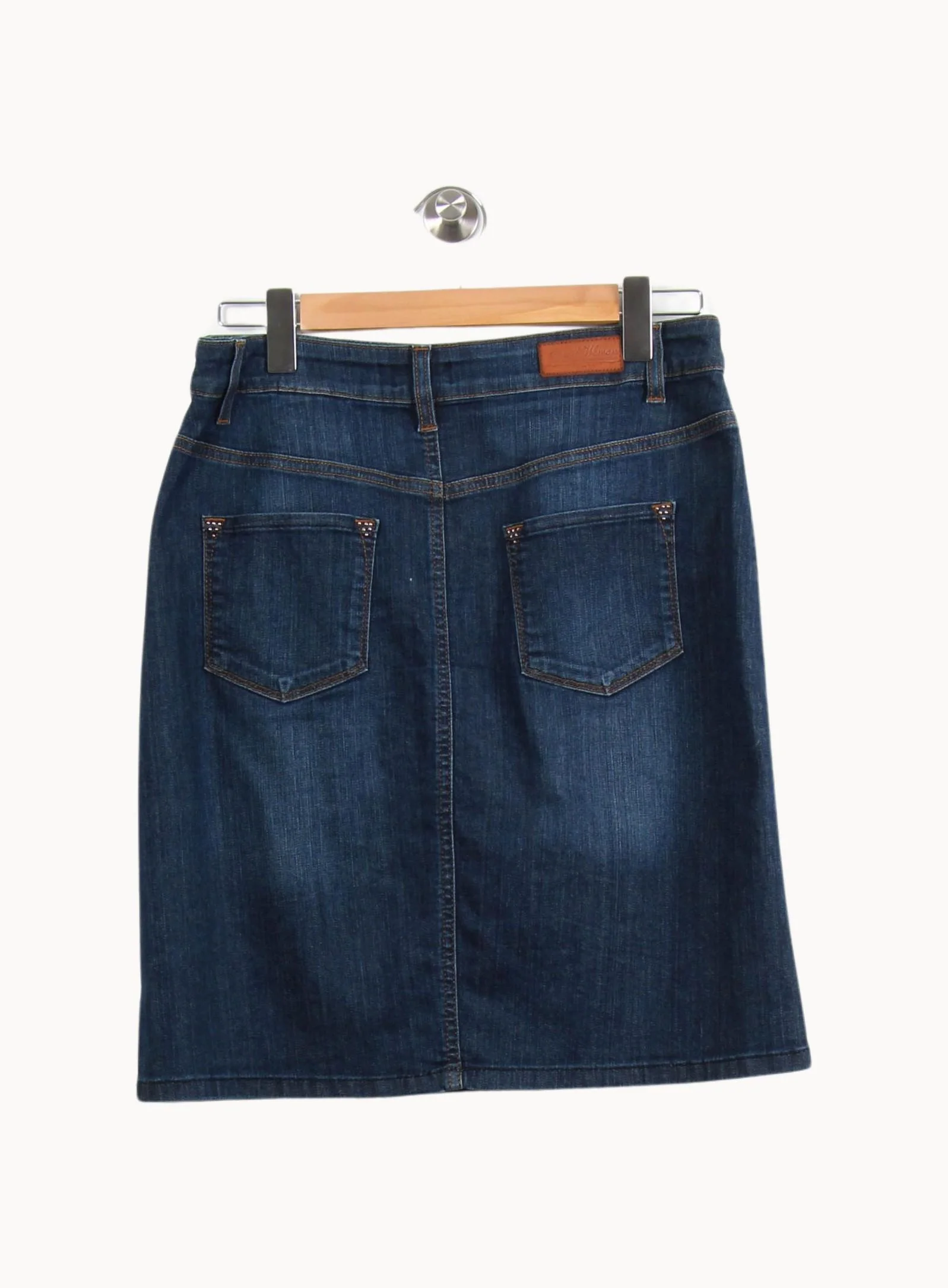 Jupe en Jean Bleu - Taille L/40 - Image 4