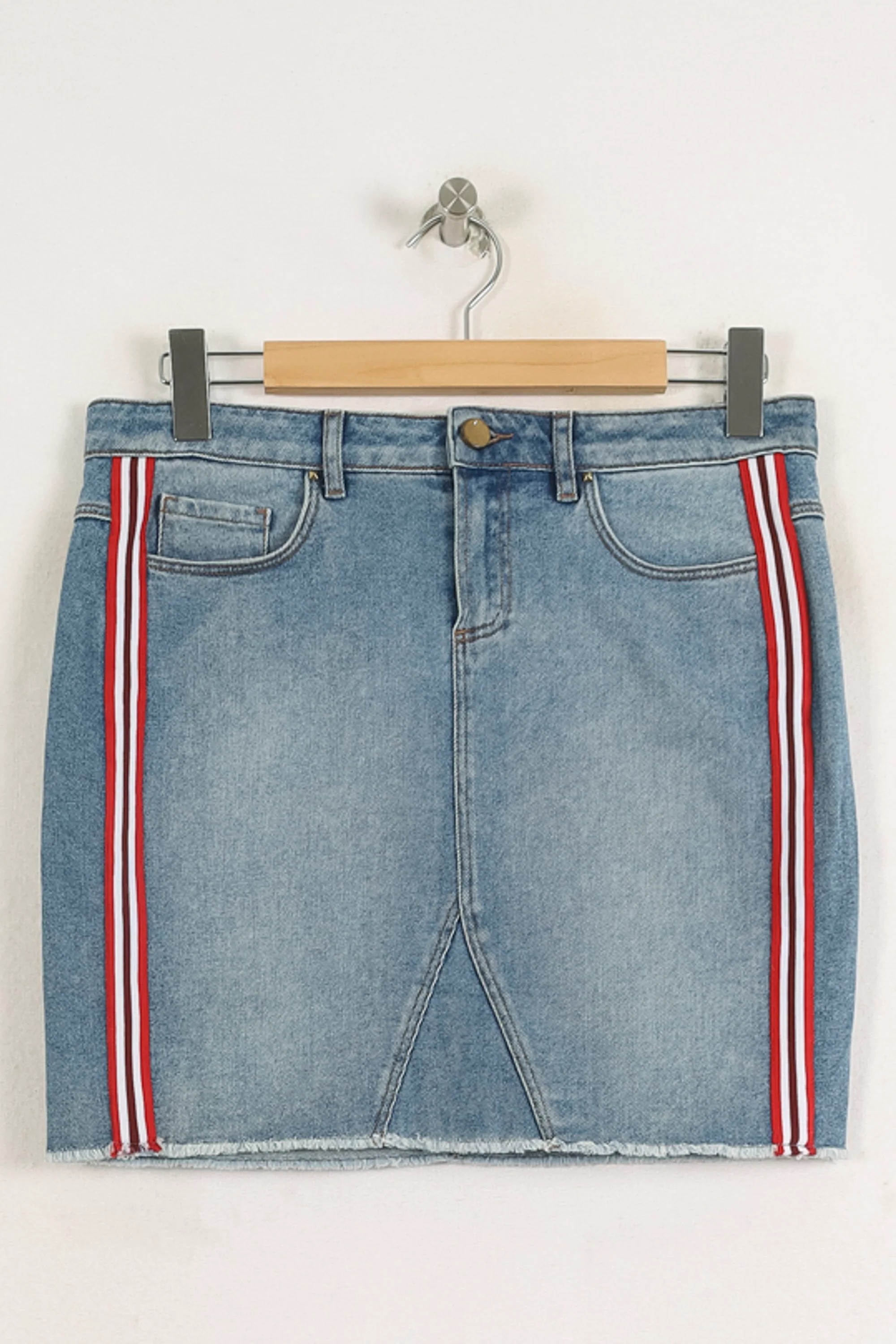 Jupe en Jean Bleu - Taille L/40 - Image 2