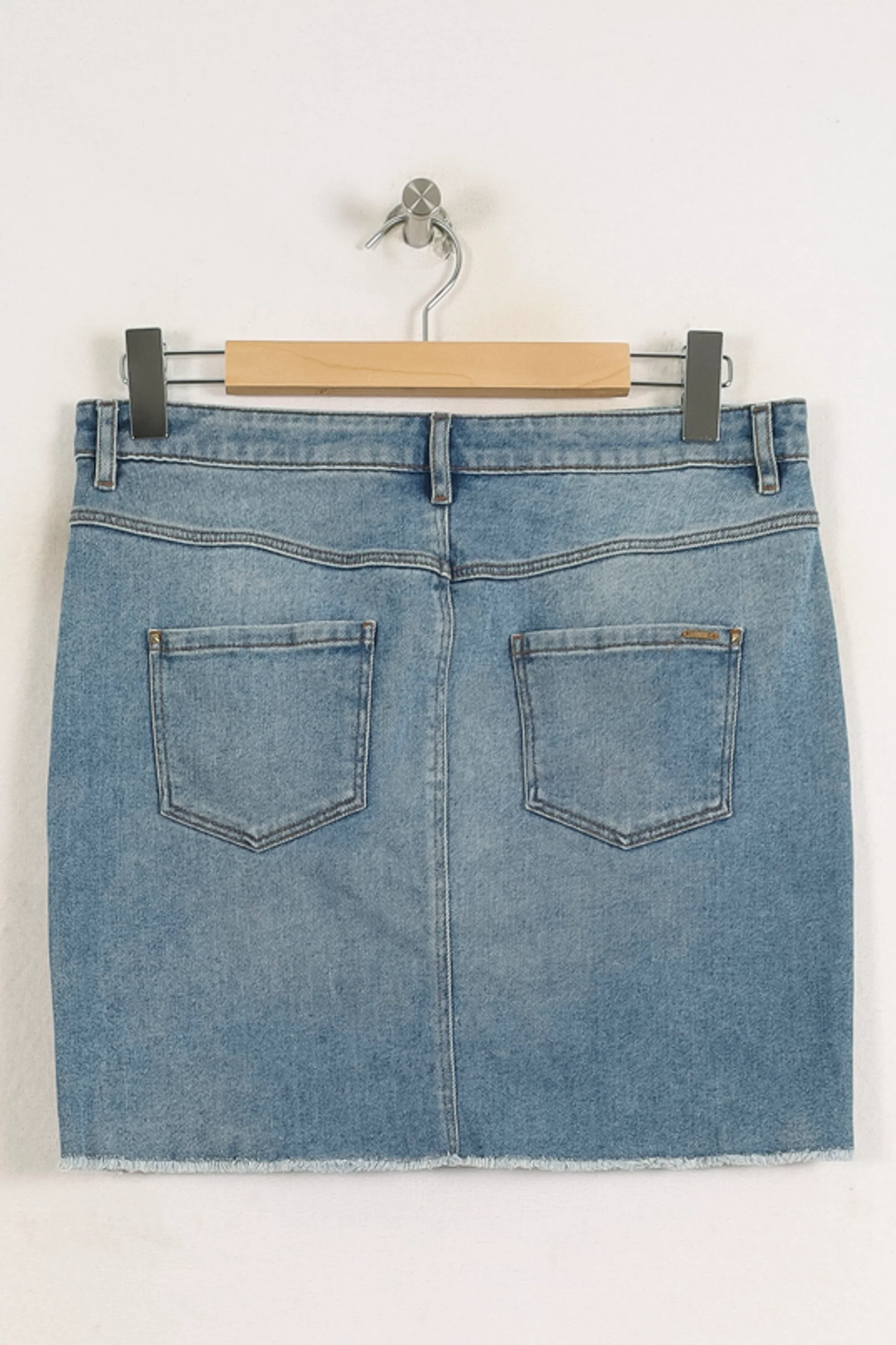 Jupe en Jean Bleu - Taille L/40 - Image 4