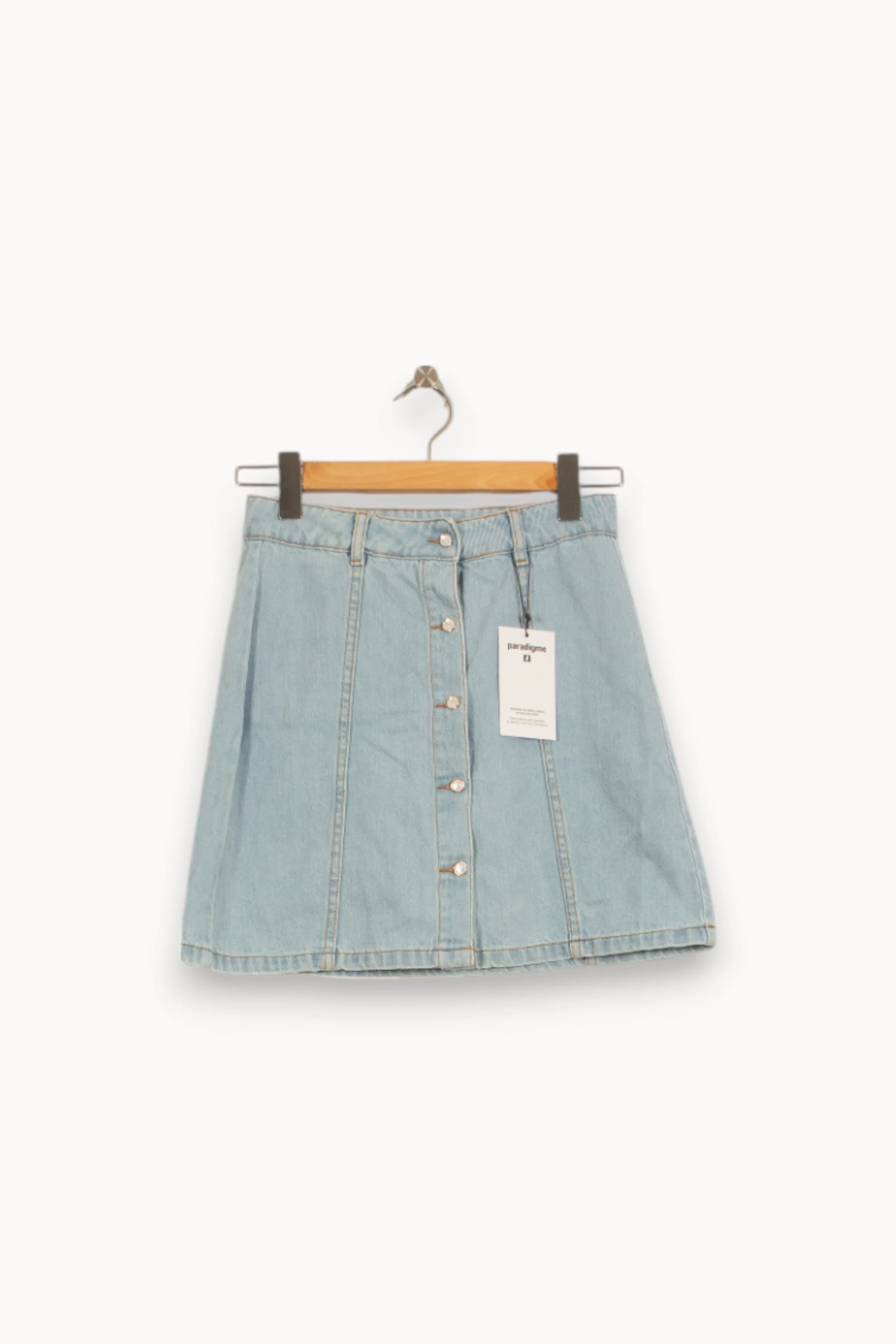 Jupe En Jean Bleue - Taille S/36 - Image 2