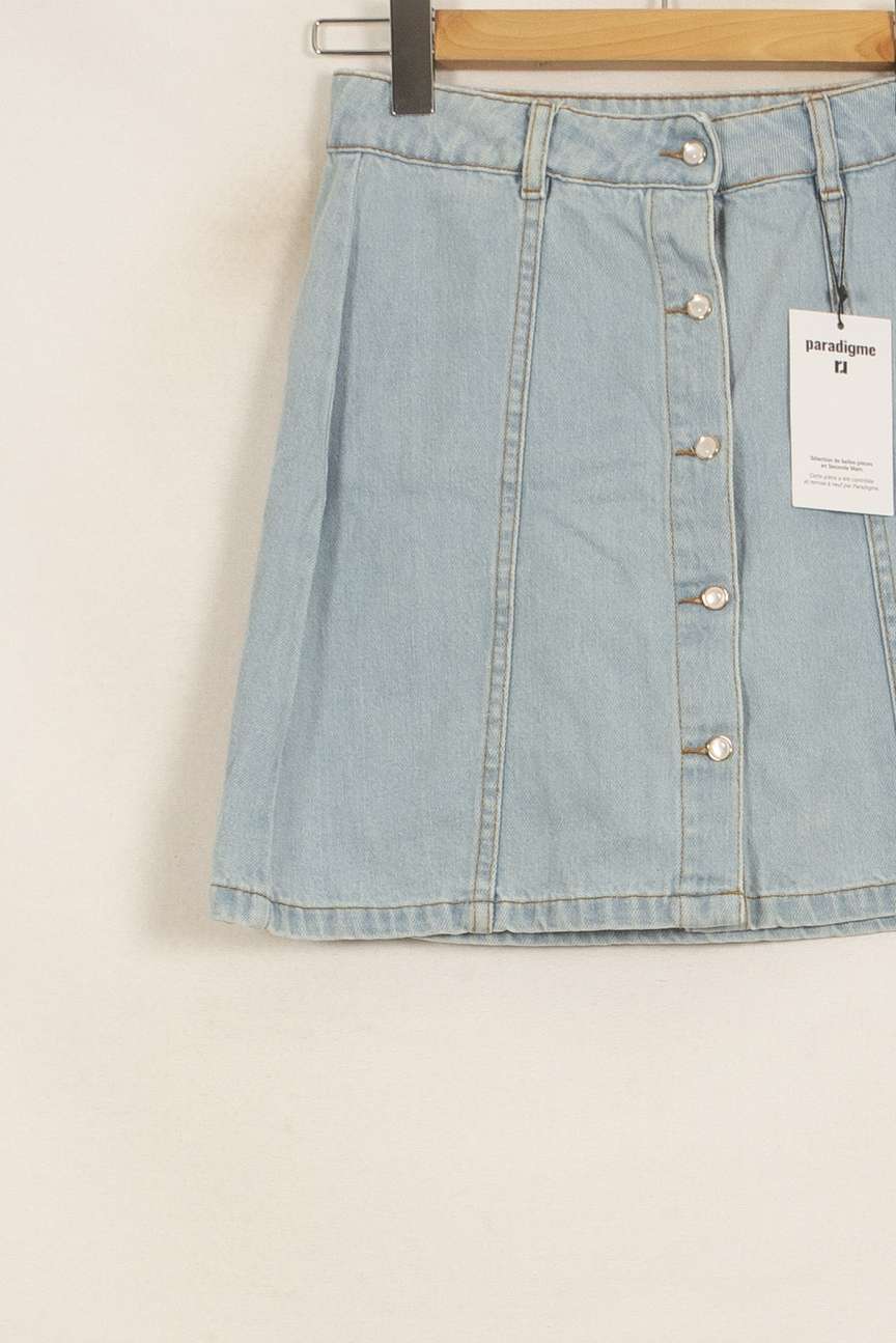 Jupe En Jean Bleue - Taille S/36 - Image 3