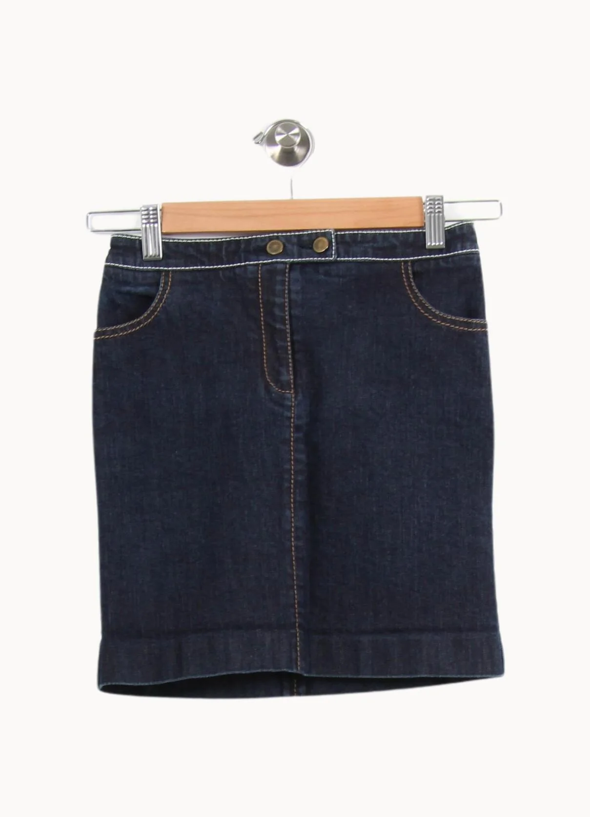 Jupe En Jean Bleue - Taille S/36 - Image 2