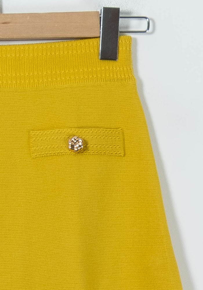 Jupe Jaune - Taille M/38 - Image 3