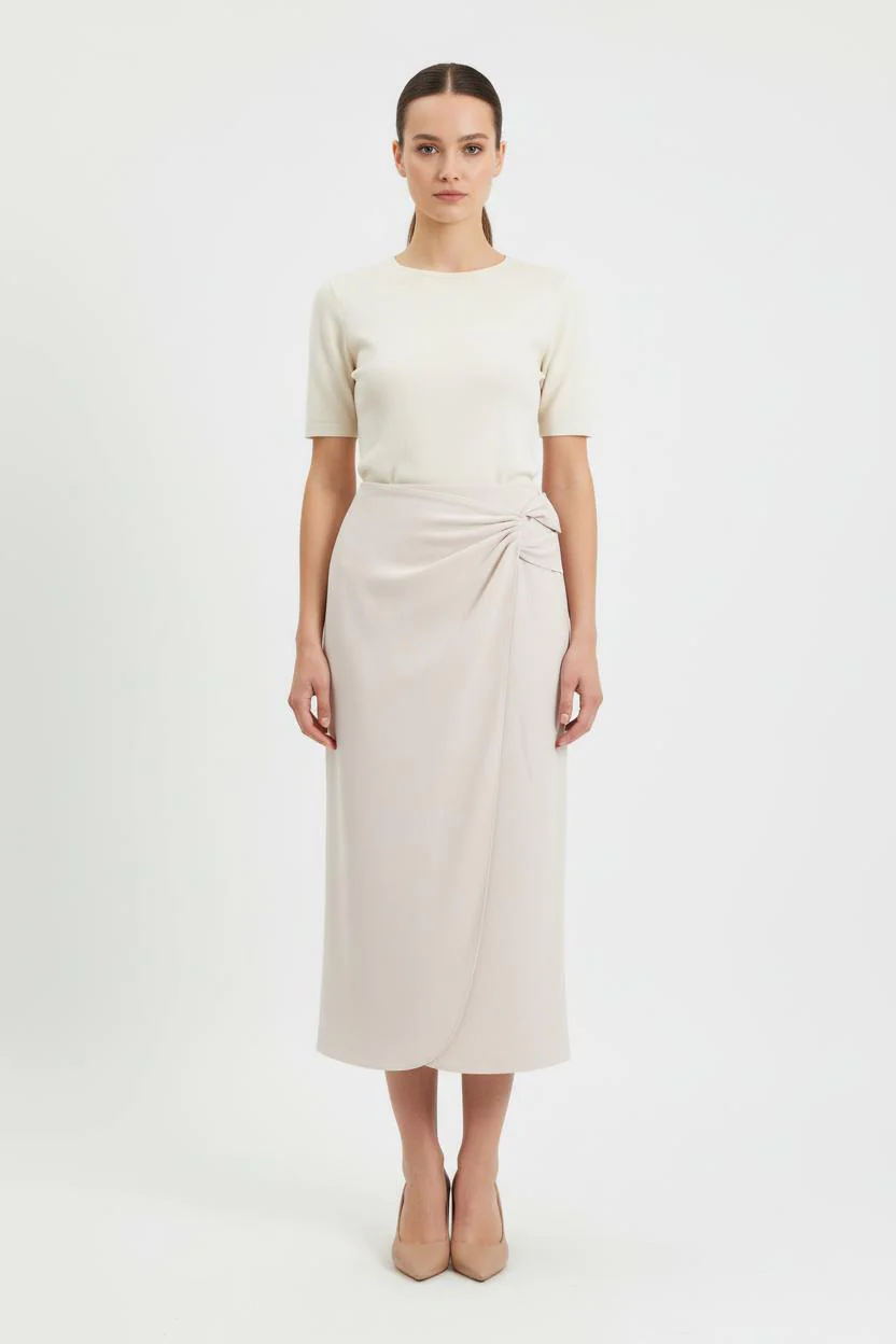 Jupe Longue Blanche - Taille M/38