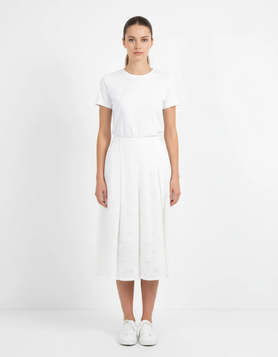 Jupe Longue Blanche - Taille XS/34