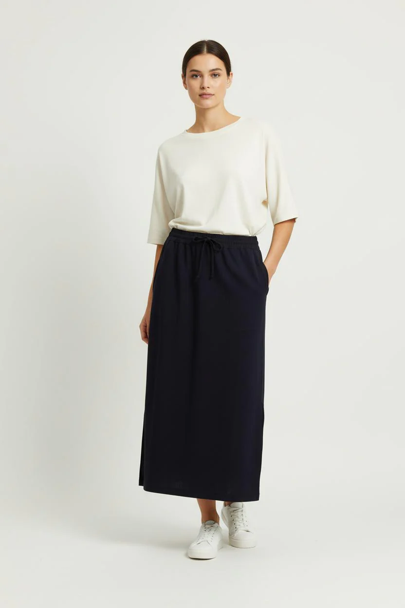 Jupe Longue Bleue - Taille M/38