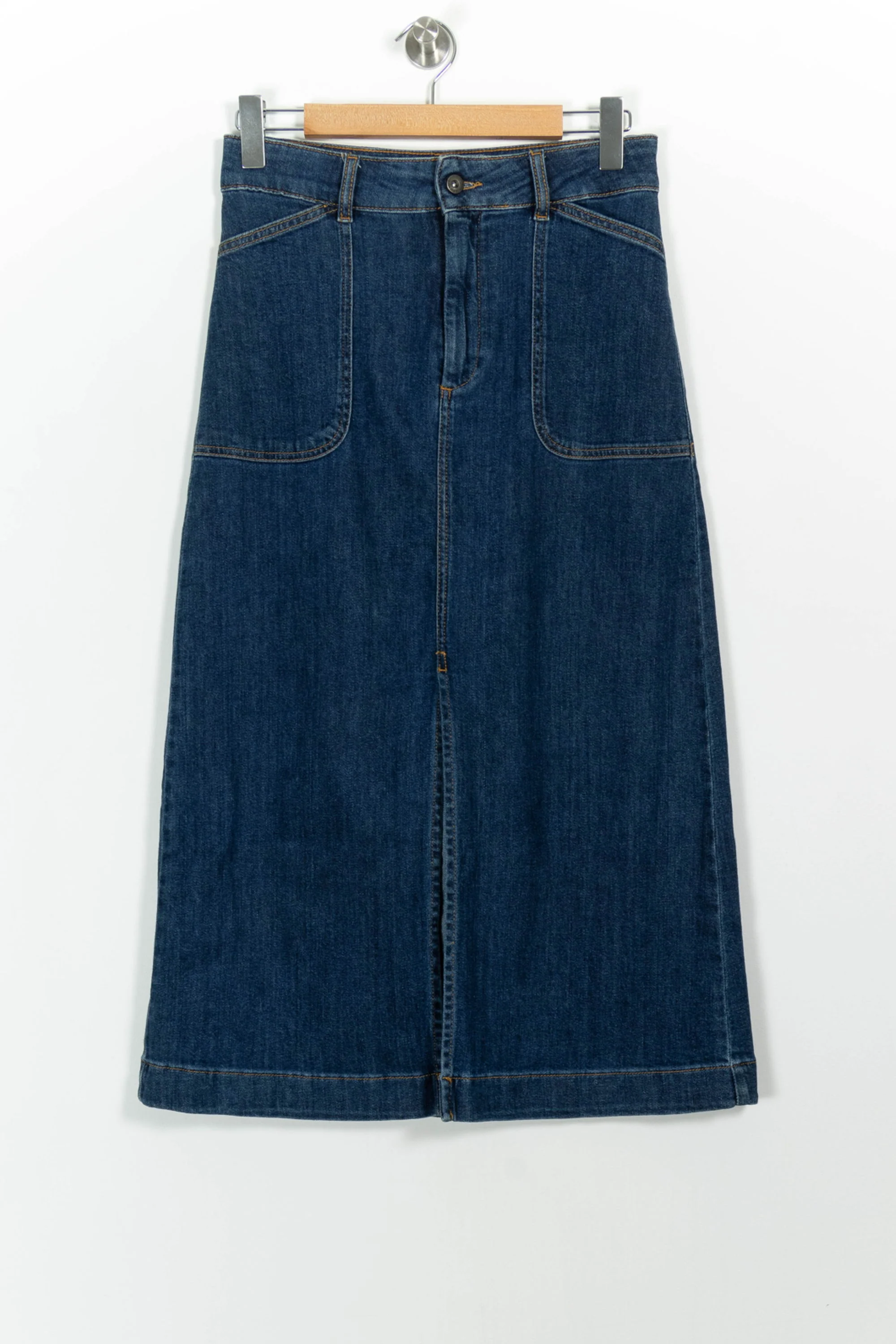 Jupe Longue Bleue - Taille M/38 - Image 2