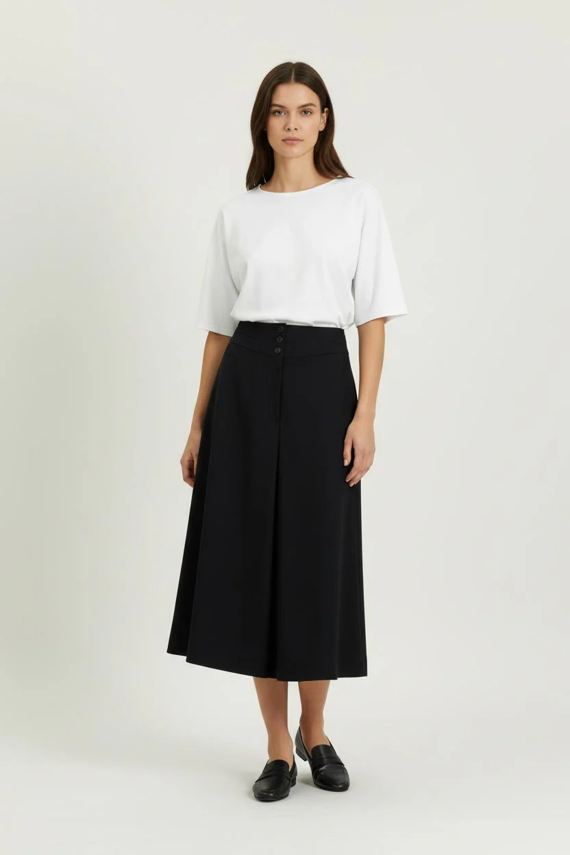 Jupe Longue Bleue - Taille S/36
