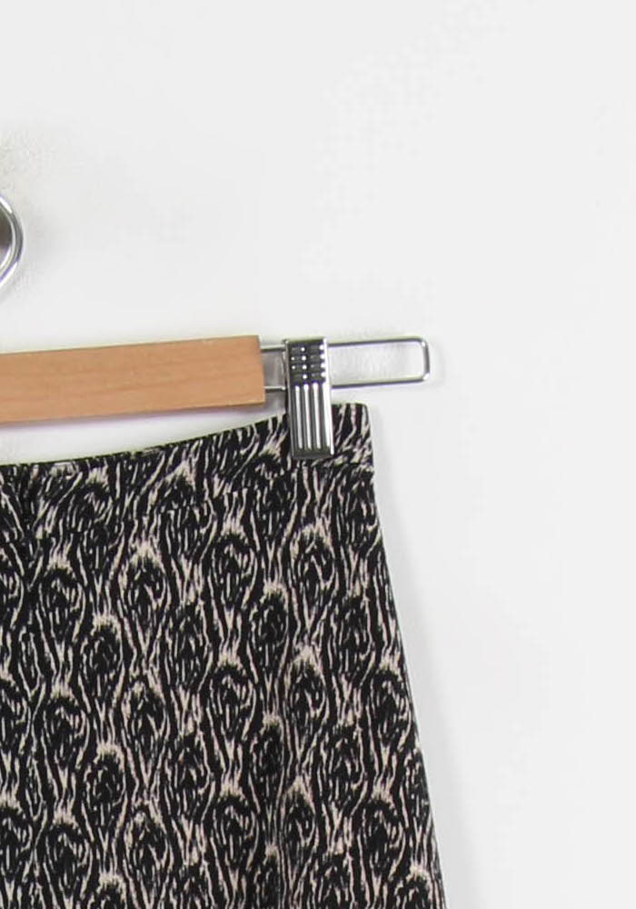 Jupe Longue Noire et Beige - Taille XS/34 - Image 3