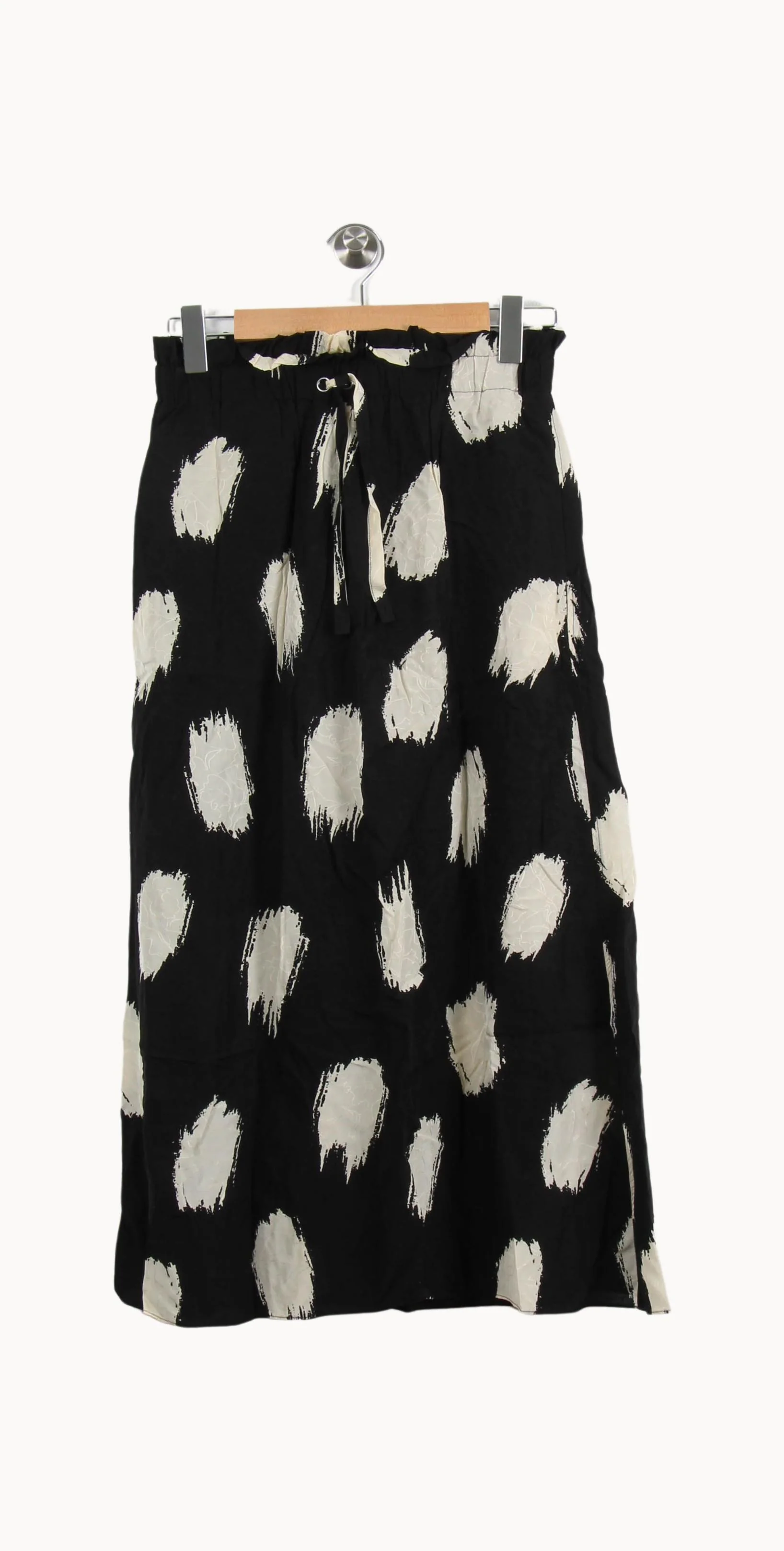 Jupe Longue Noire et Blanche - Taille S/36 - Image 2