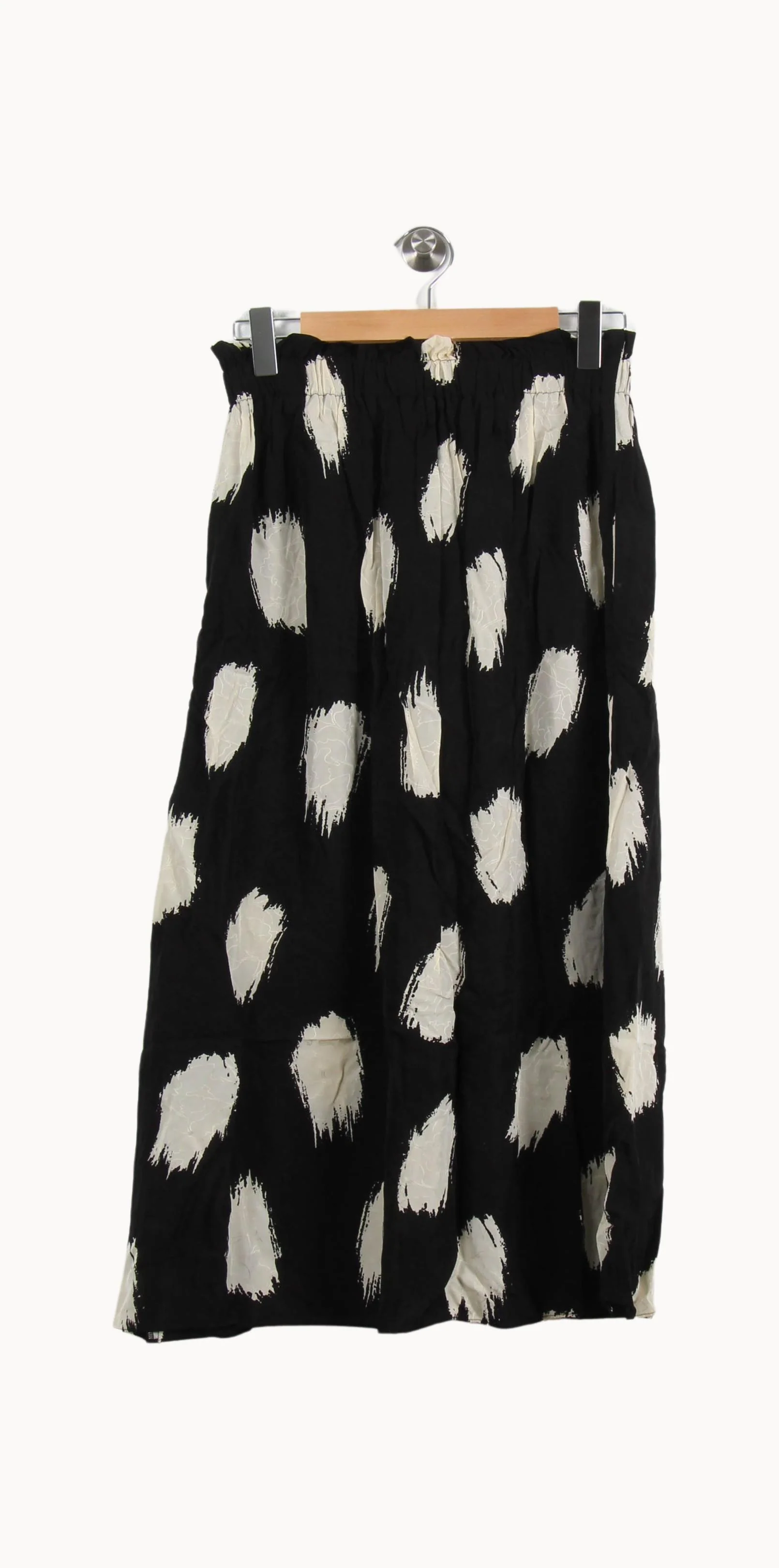 Jupe Longue Noire et Blanche - Taille S/36 - Image 4